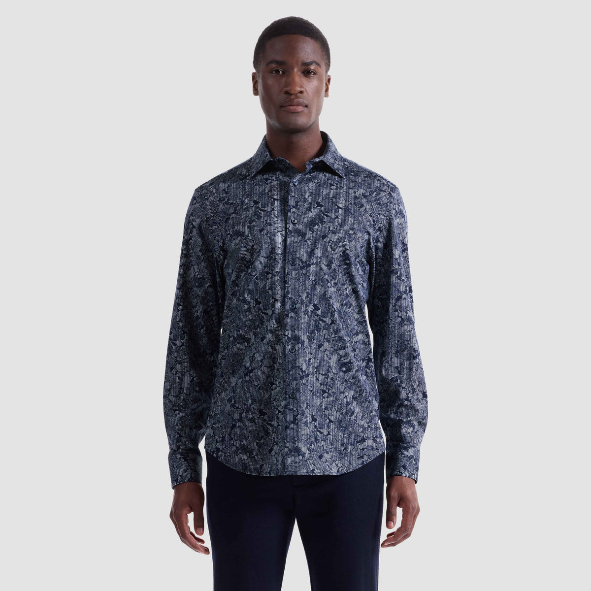 James Striped Floral OoohCotton Shirt