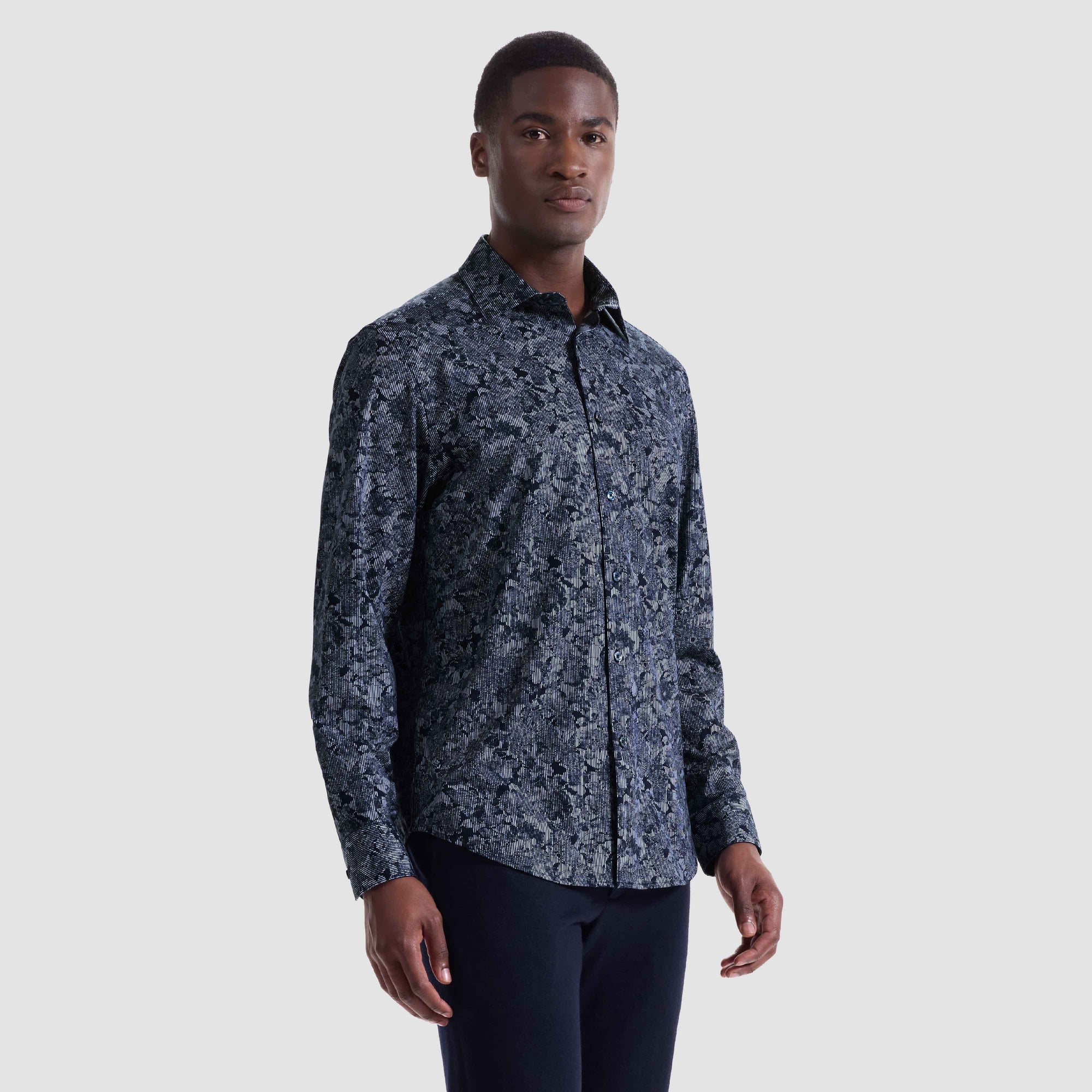 James Striped Floral OoohCotton Shirt