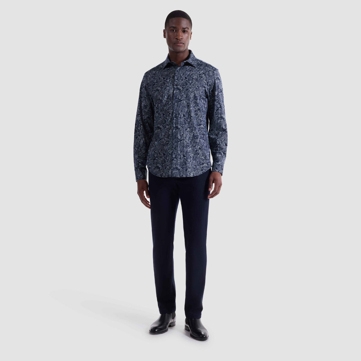 James Striped Floral OoohCotton Shirt