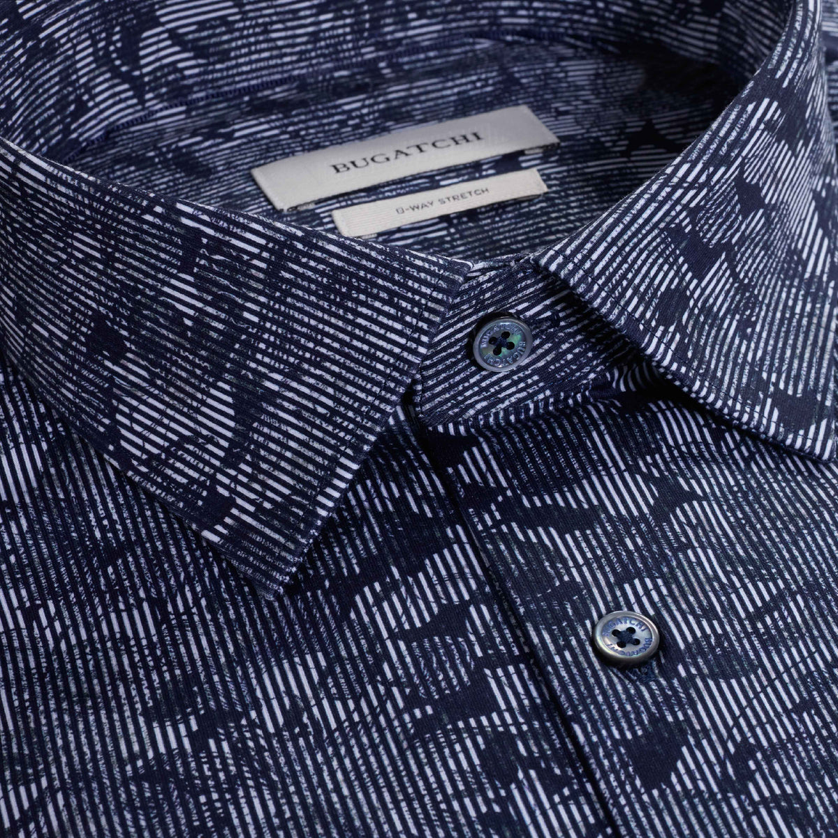 James Striped Floral OoohCotton Shirt