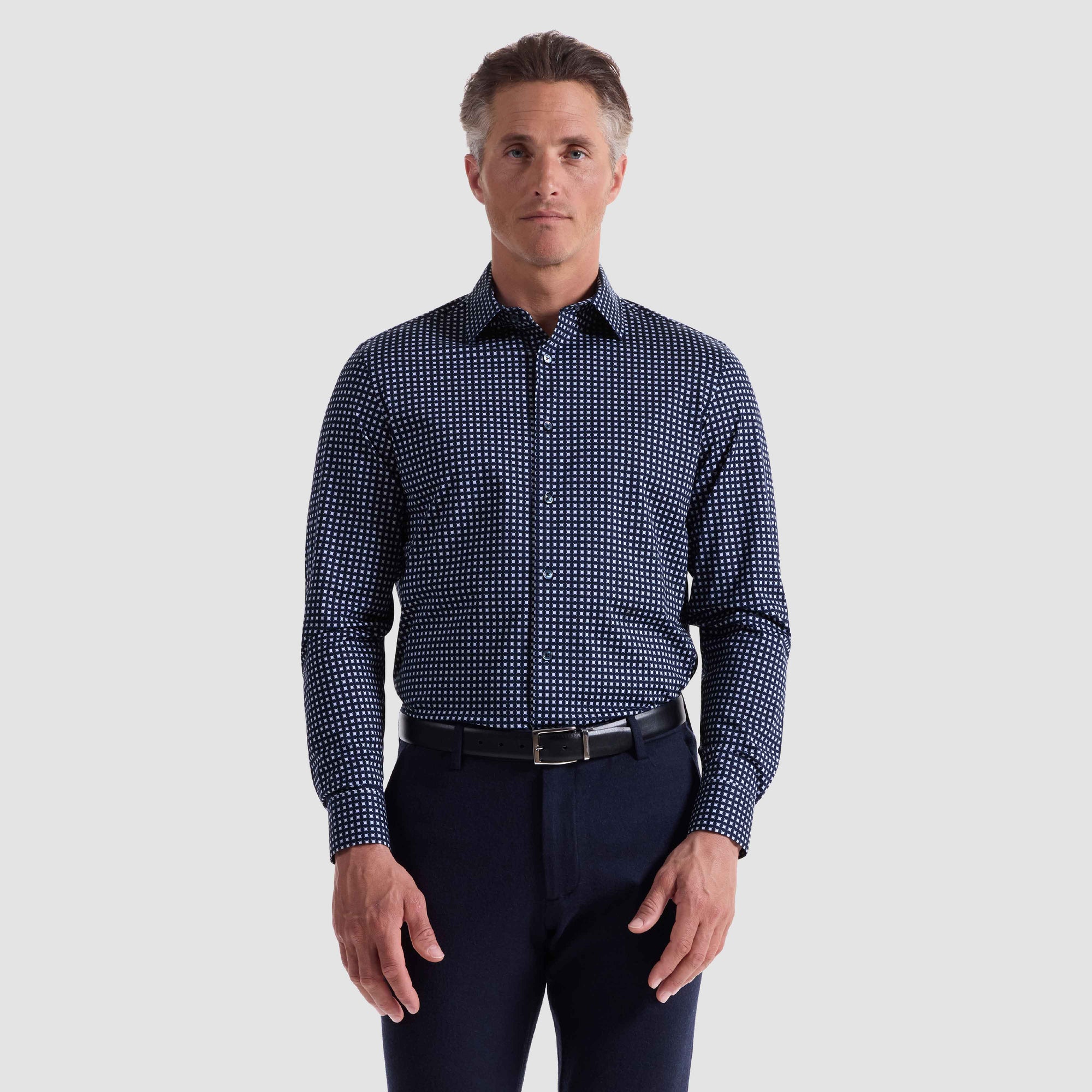 James Mini Grid OoohCotton Shirt