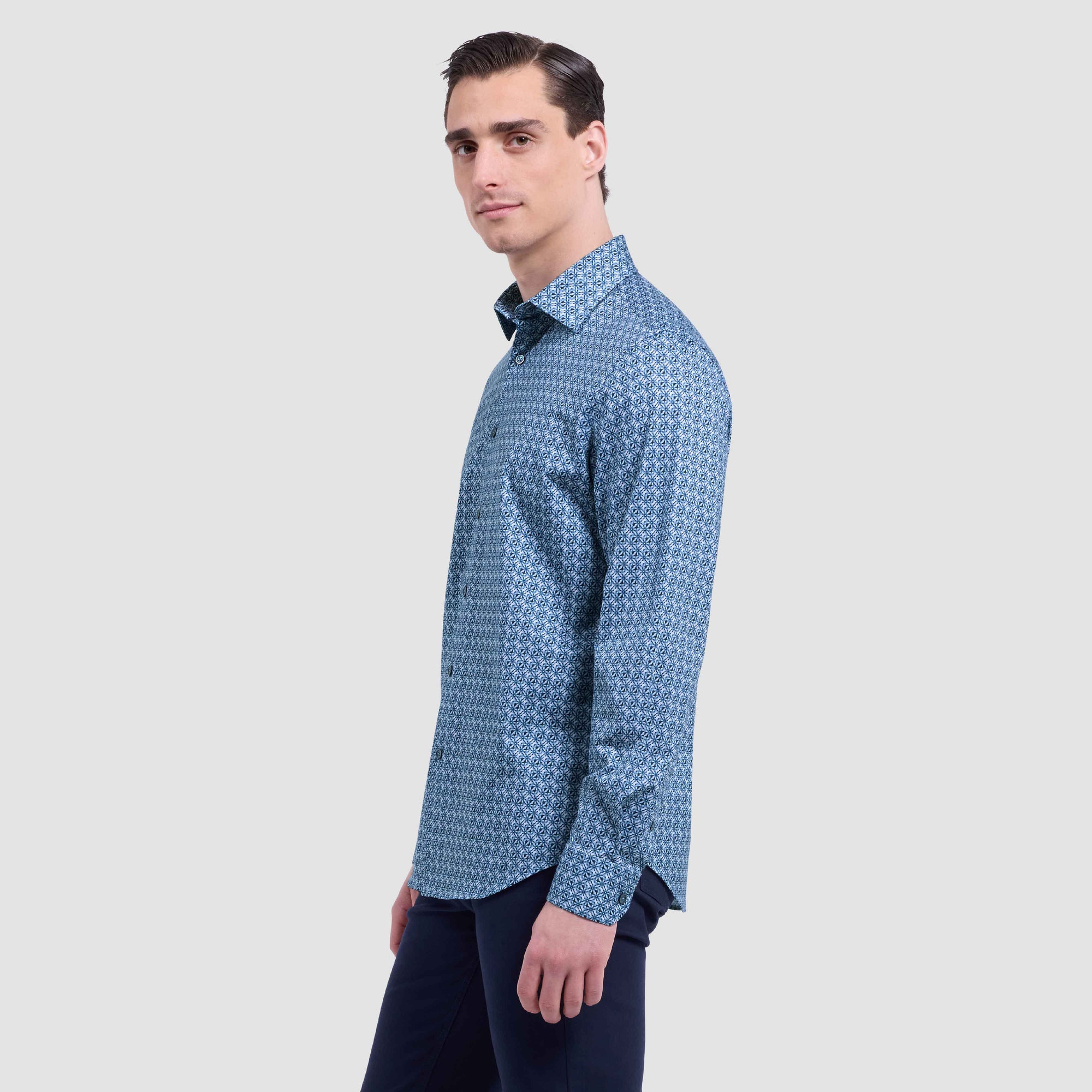 James Floral Tile OoohCotton Shirt