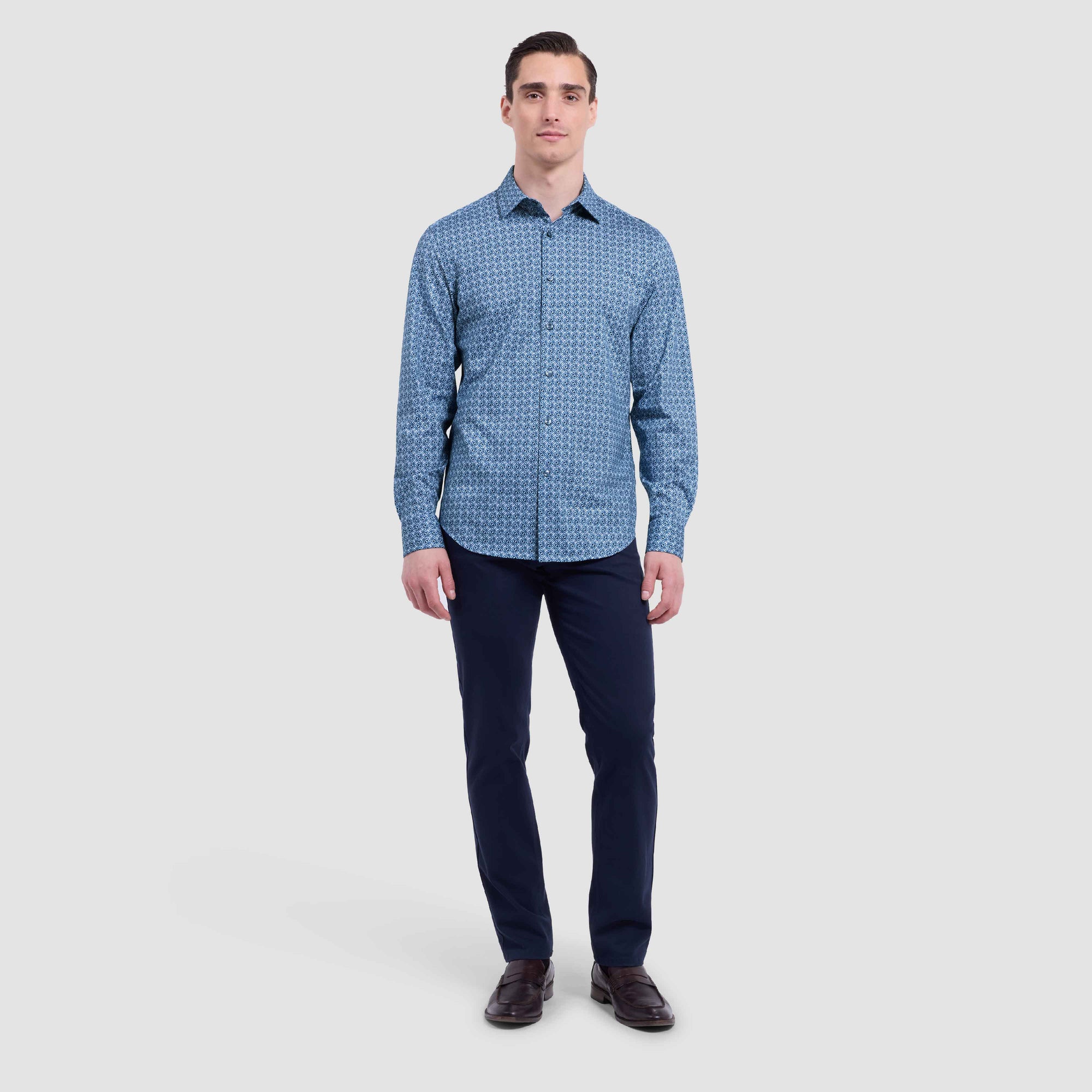 James Floral Tile OoohCotton Shirt