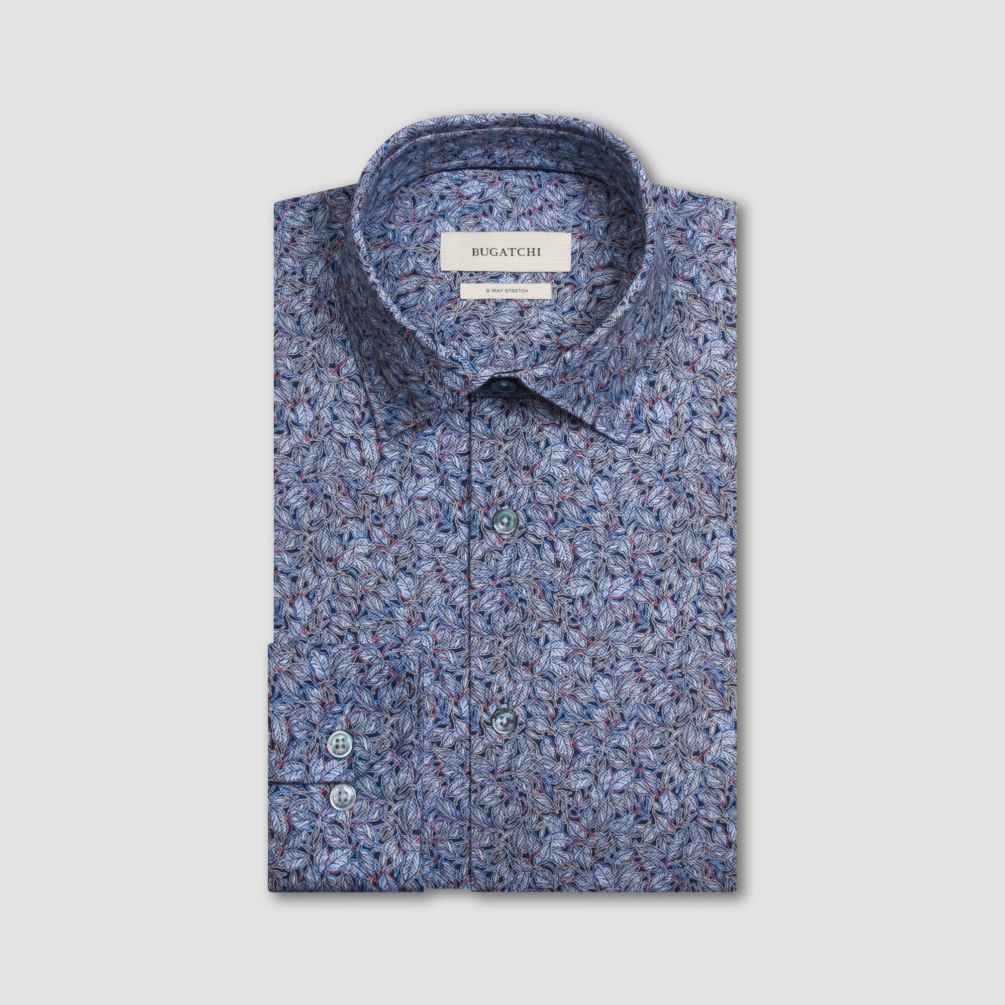James Leaf Print OoohCotton Shirt