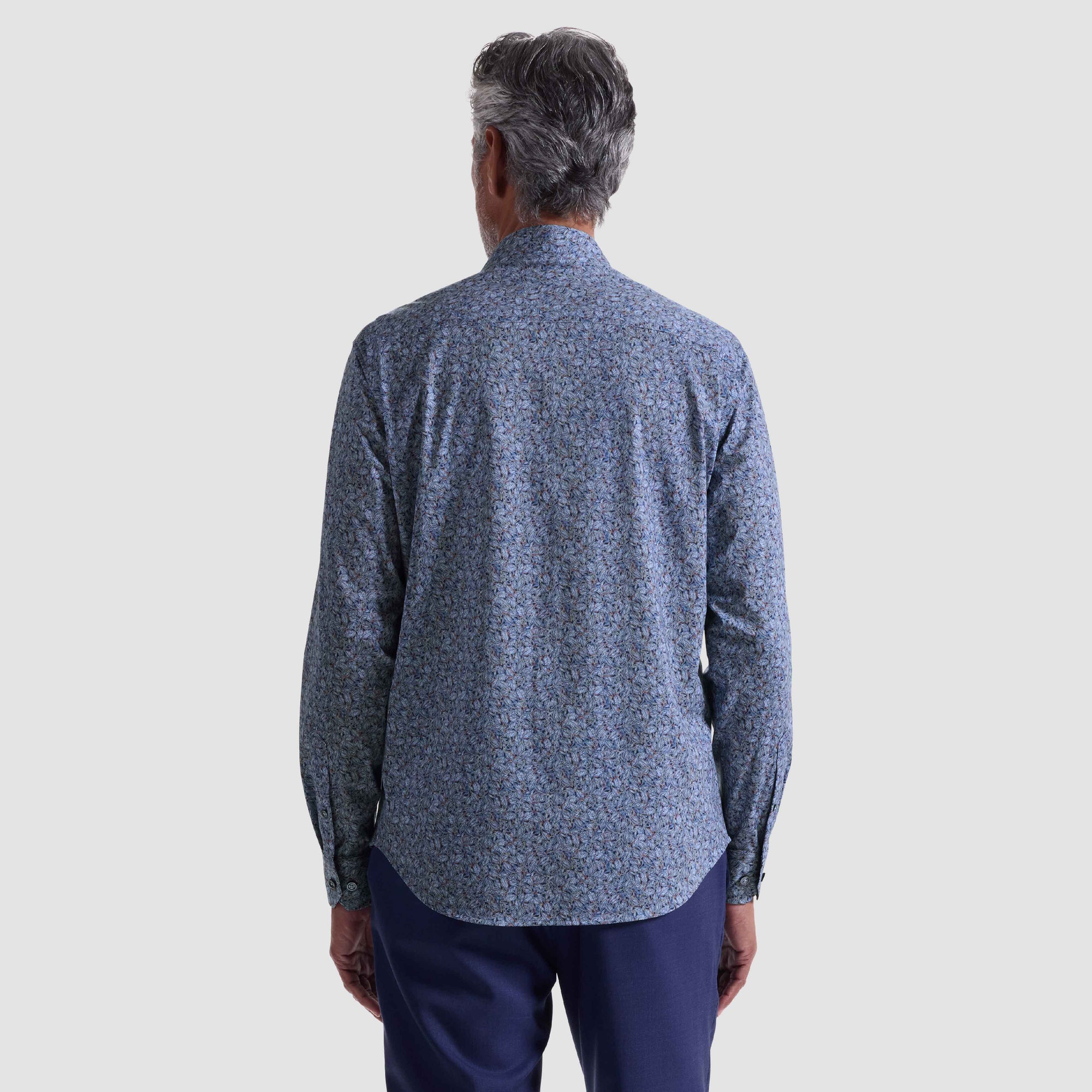 James Leaf Print OoohCotton Shirt