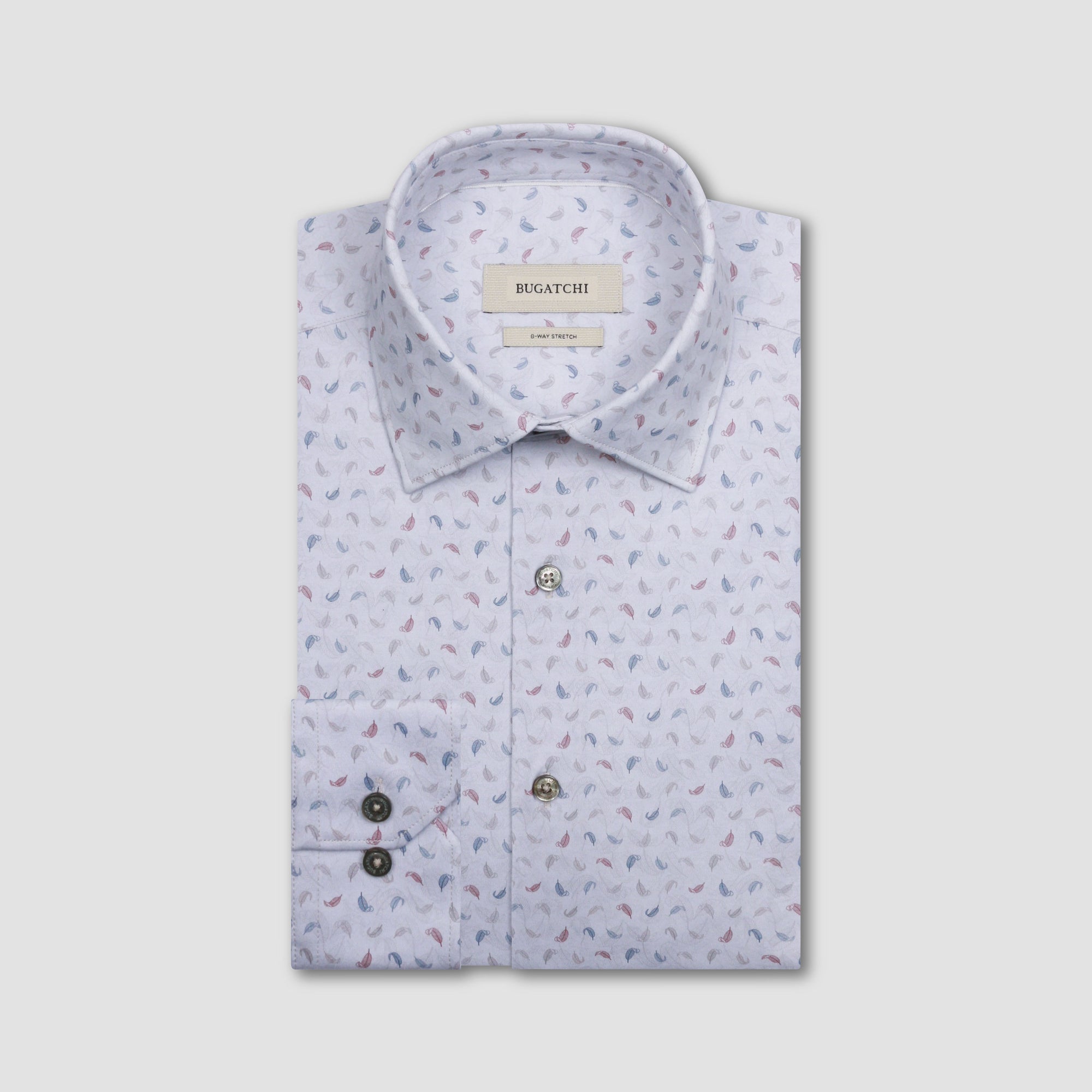 James Leaf Print OoohCotton Shirt