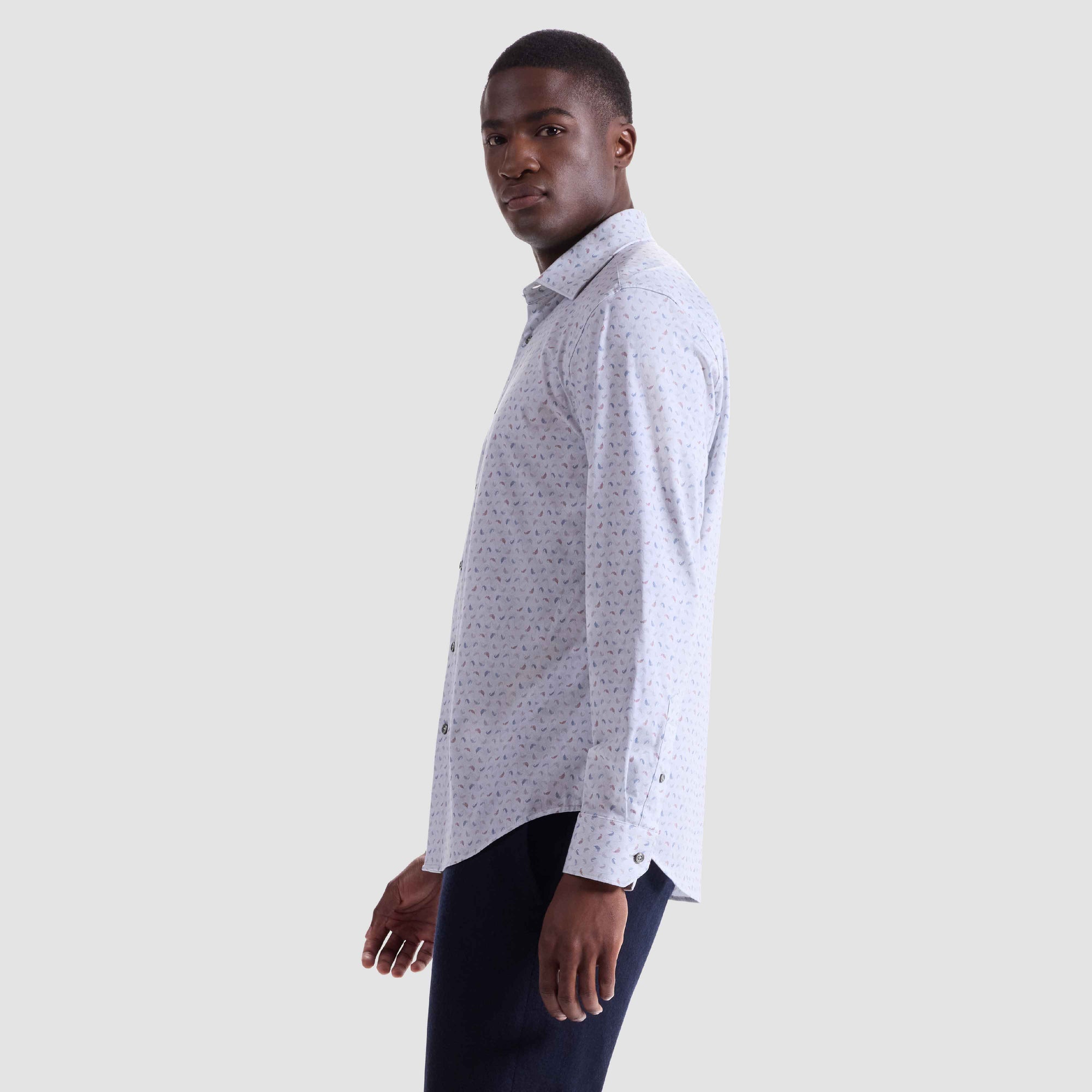 James Leaf Print OoohCotton Shirt