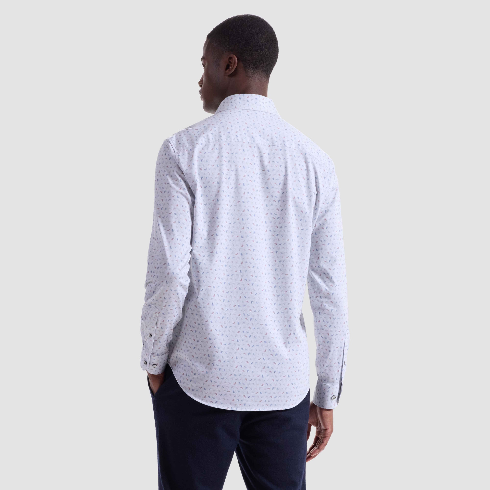 James Leaf Print OoohCotton Shirt