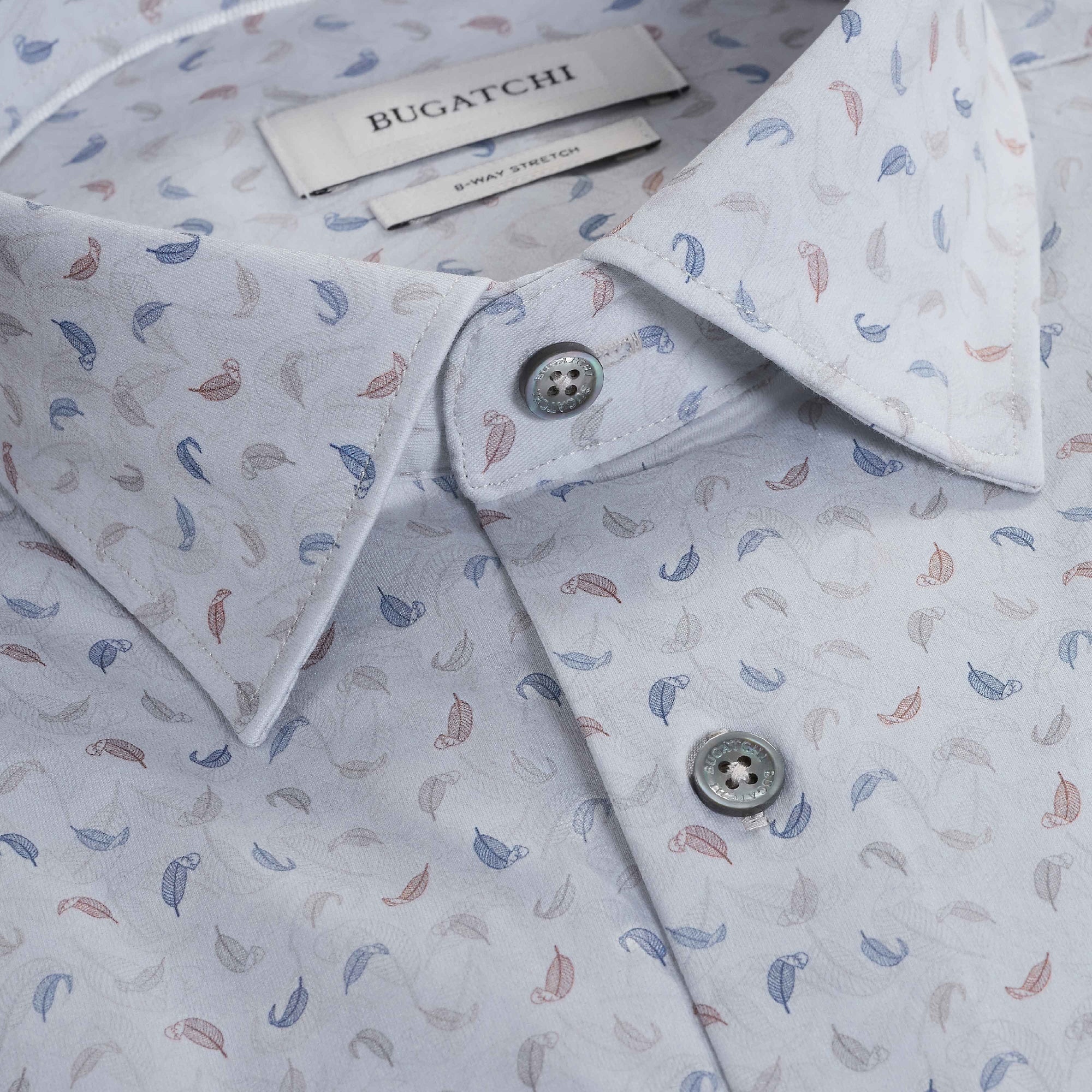 James Leaf Print OoohCotton Shirt