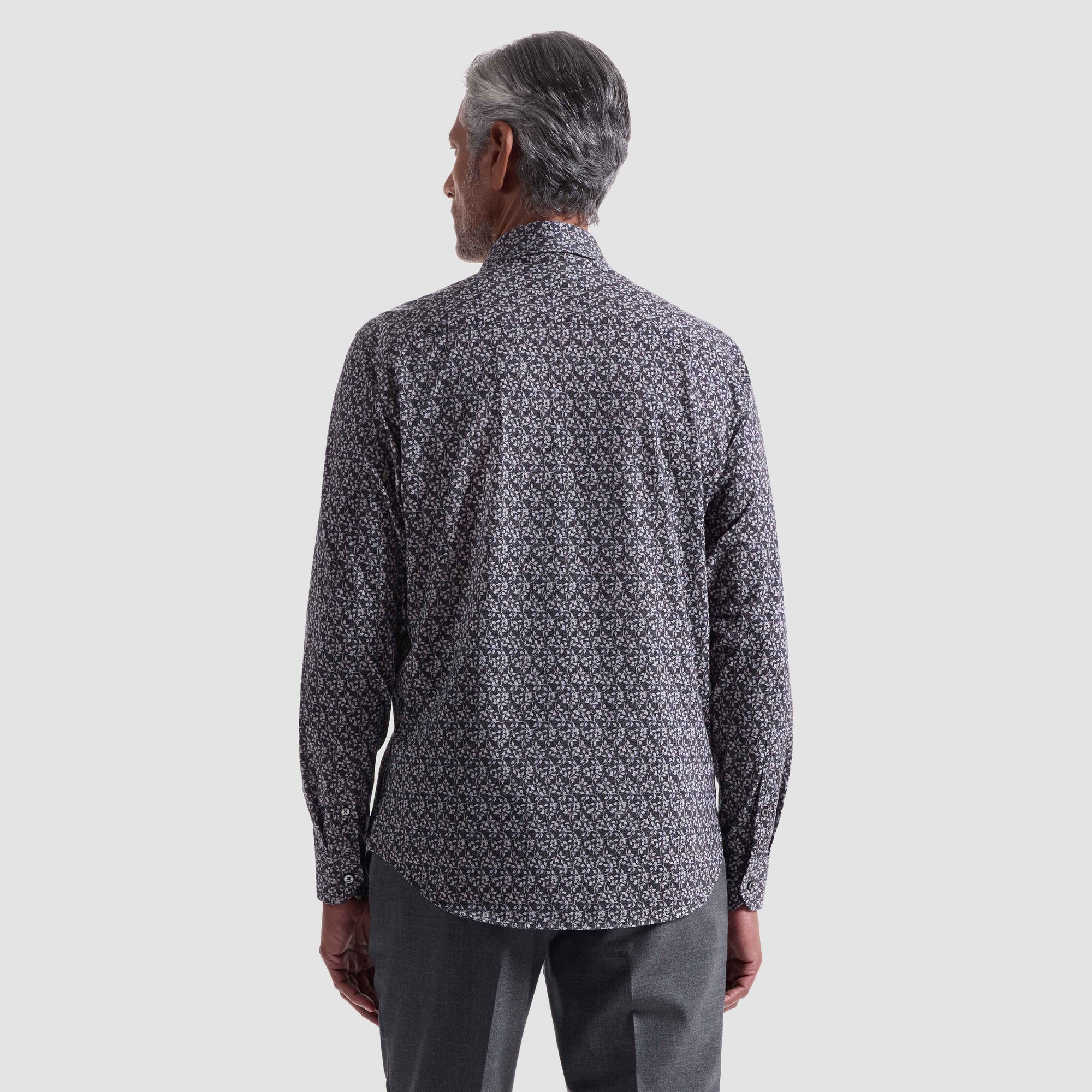 James Leaf Print OoohCotton Shirt