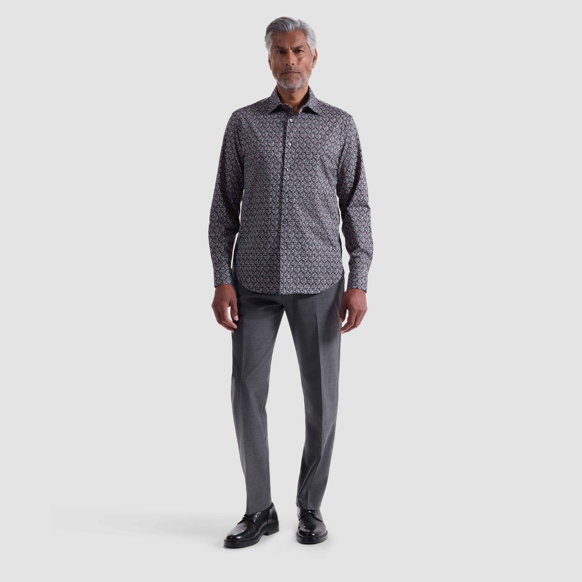 James Leaf Print OoohCotton Shirt