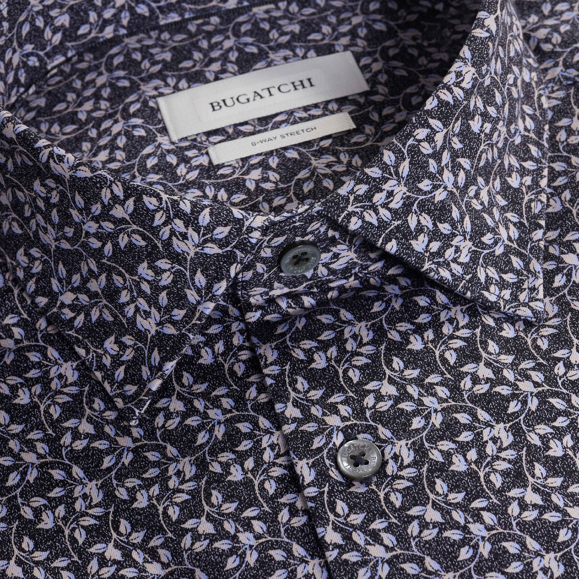 James Leaf Print OoohCotton Shirt
