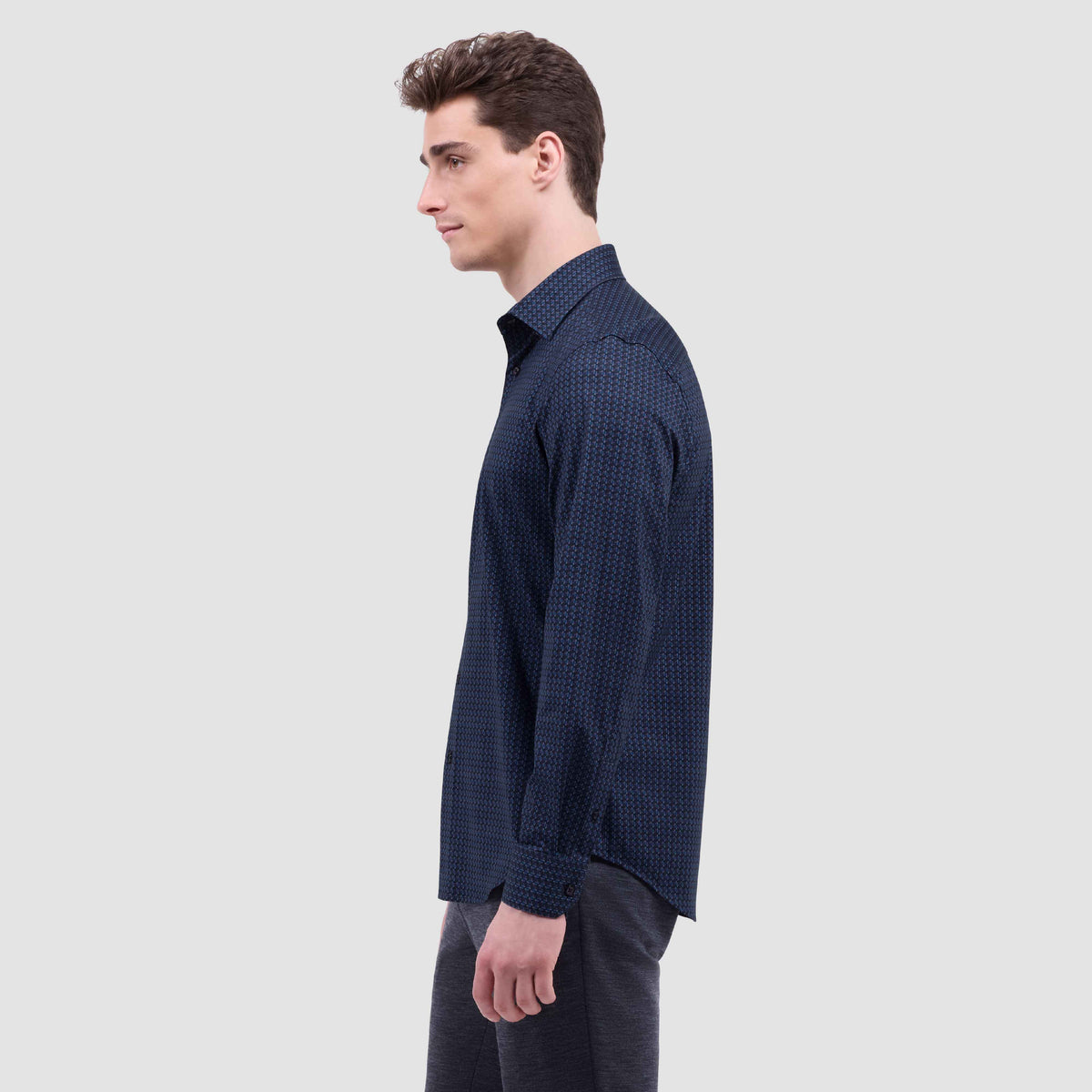 James Tech-Check OoohCotton Shirt