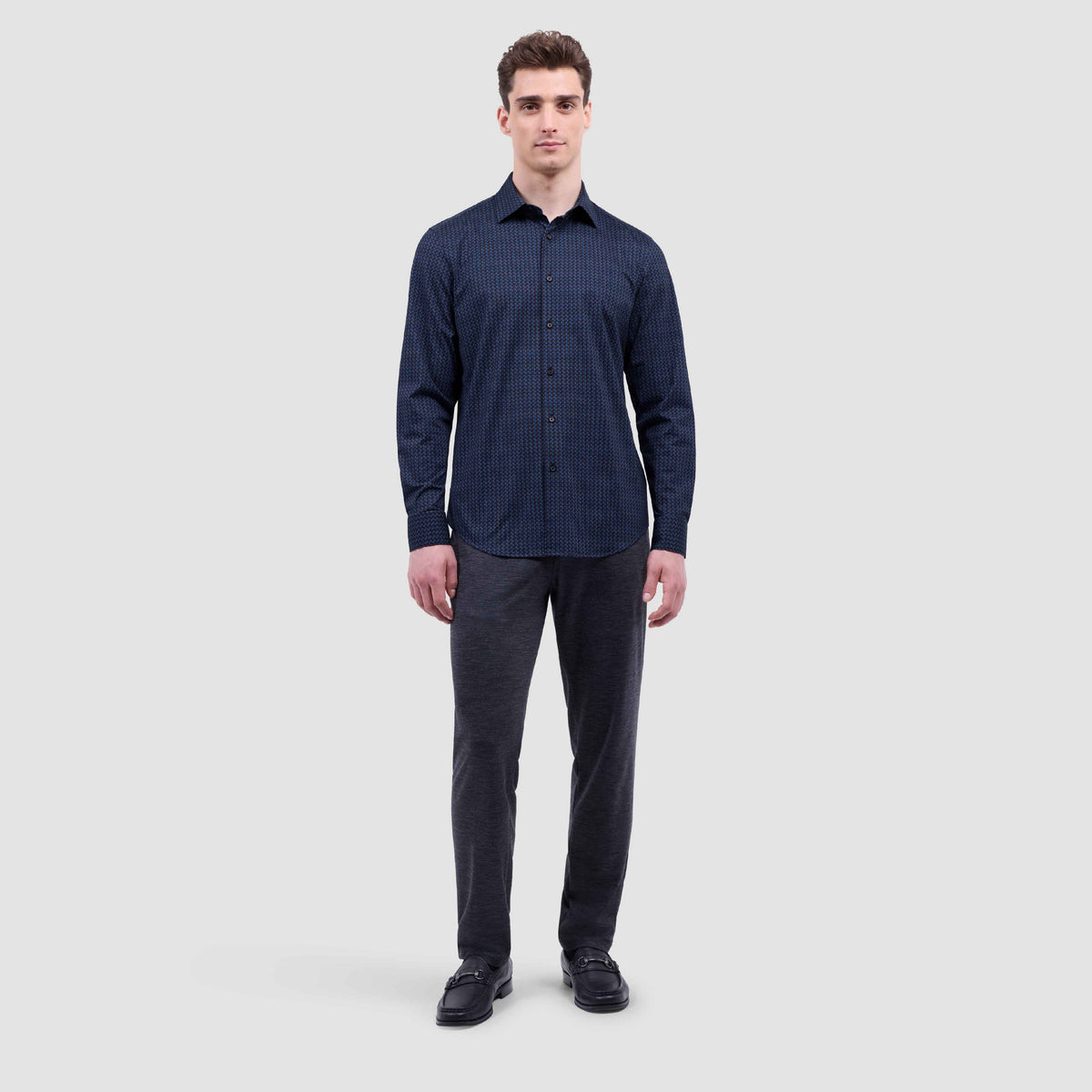 James Tech-Check OoohCotton Shirt