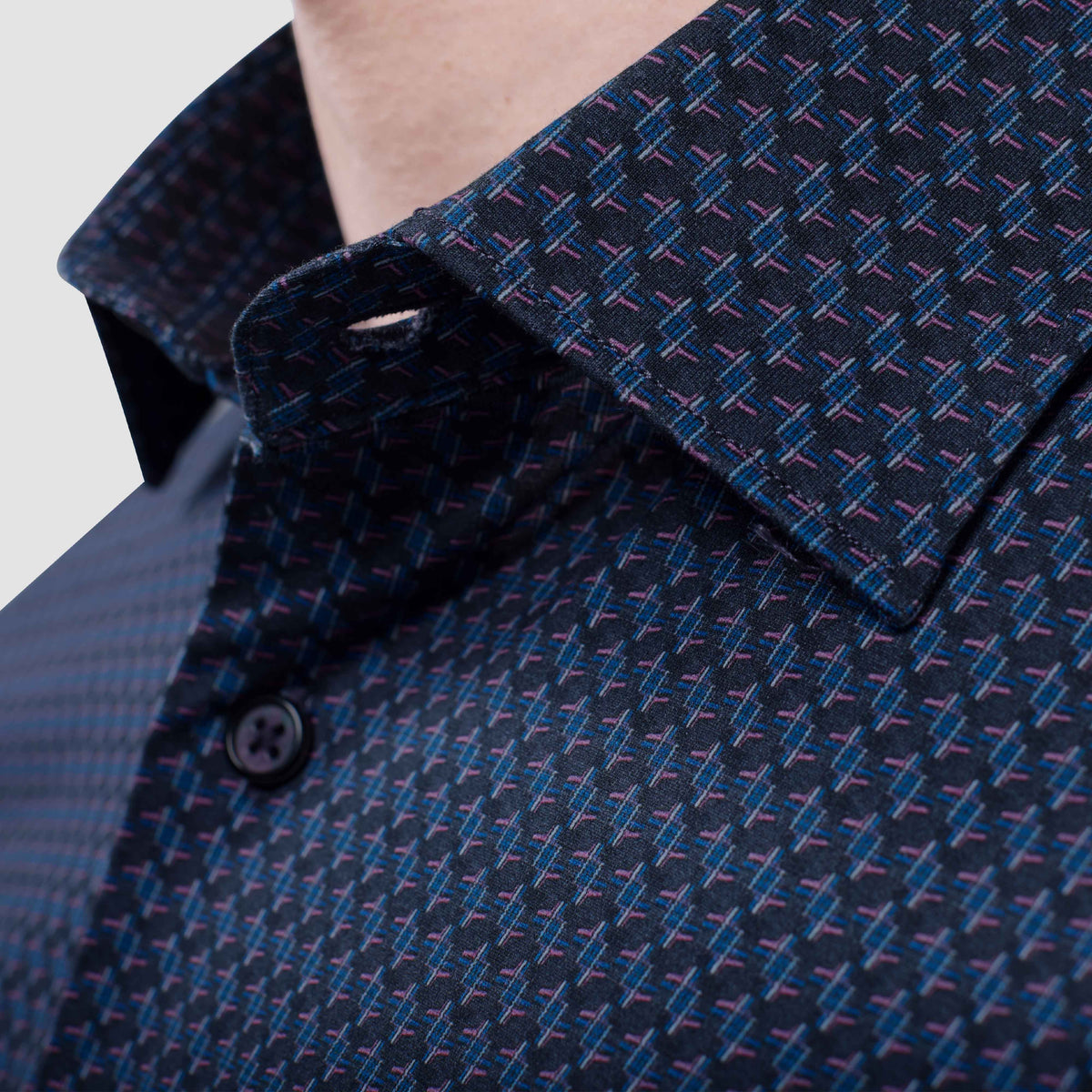 James Tech-Check OoohCotton Shirt