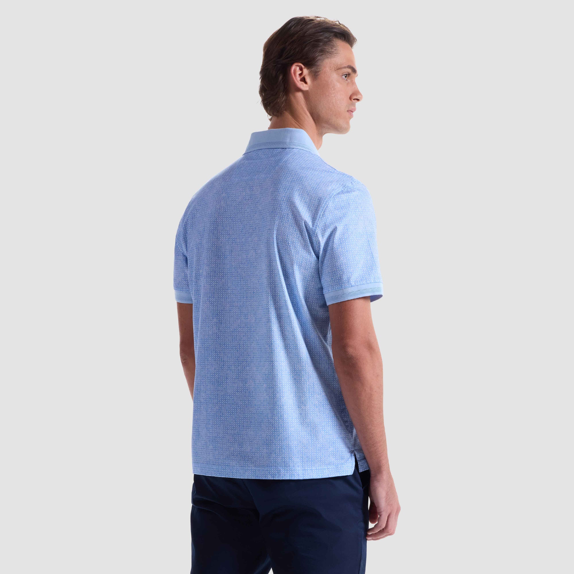 Vasco Geometric OoohCotton Polo Shirt