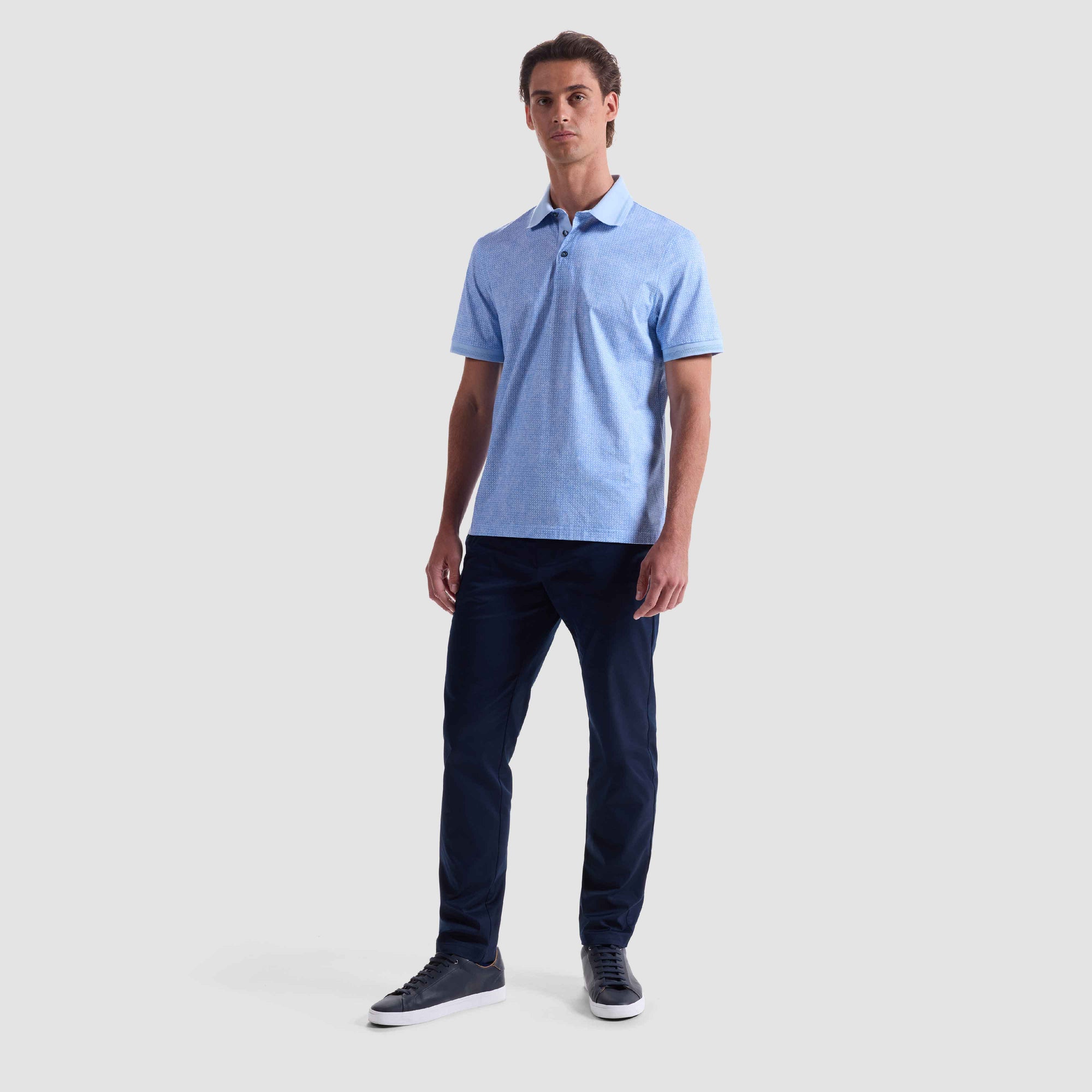 Vasco Geometric OoohCotton Polo Shirt