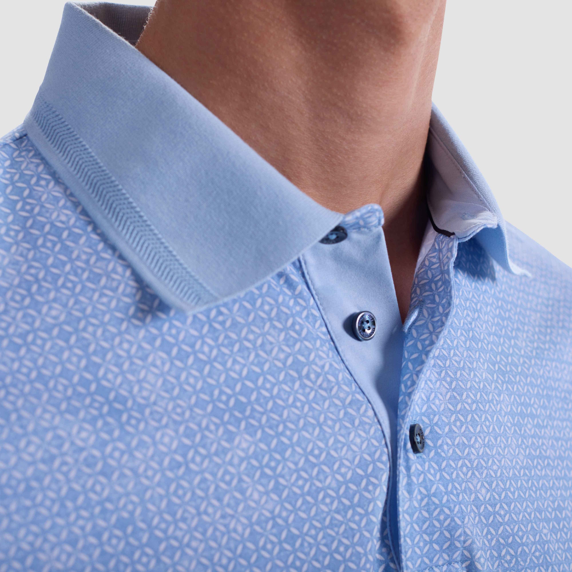 Vasco Geometric OoohCotton Polo Shirt