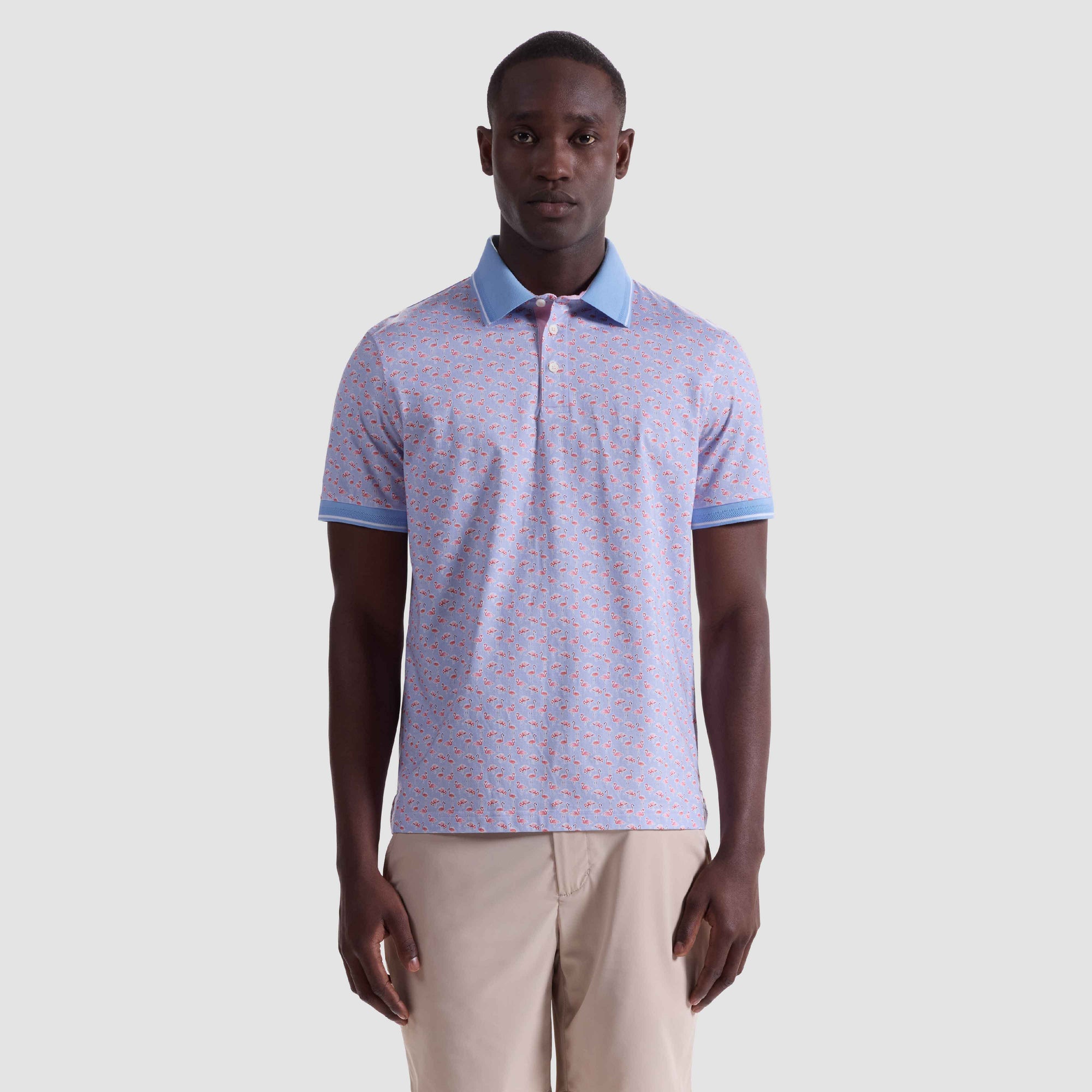 Vance Flamingo OoohCotton Polo Shirt