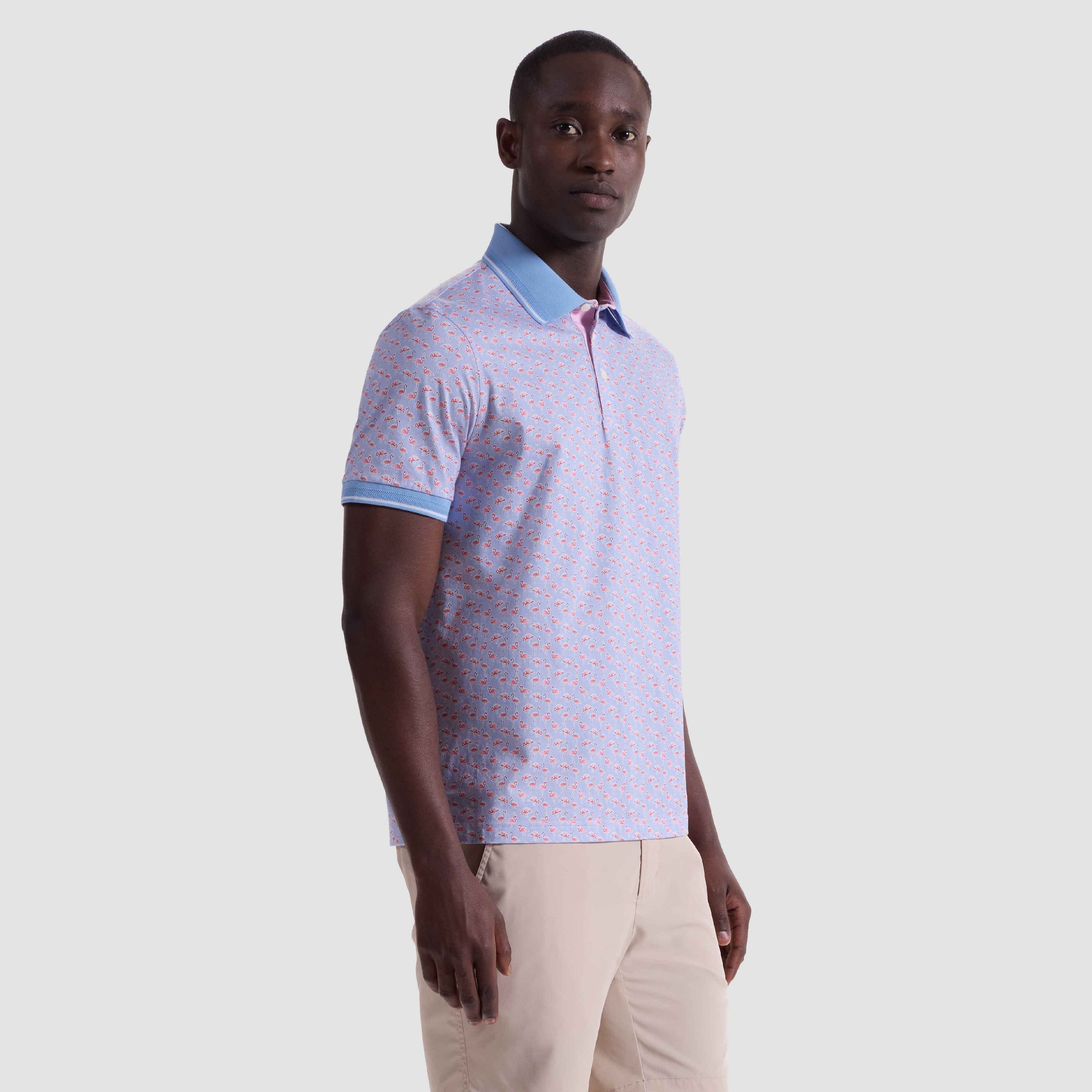 Vance Flamingo OoohCotton Polo Shirt