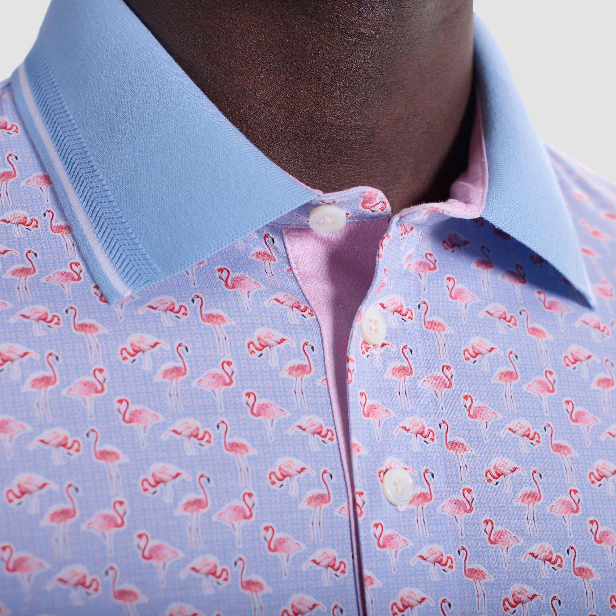 Vance Flamingo OoohCotton Polo Shirt