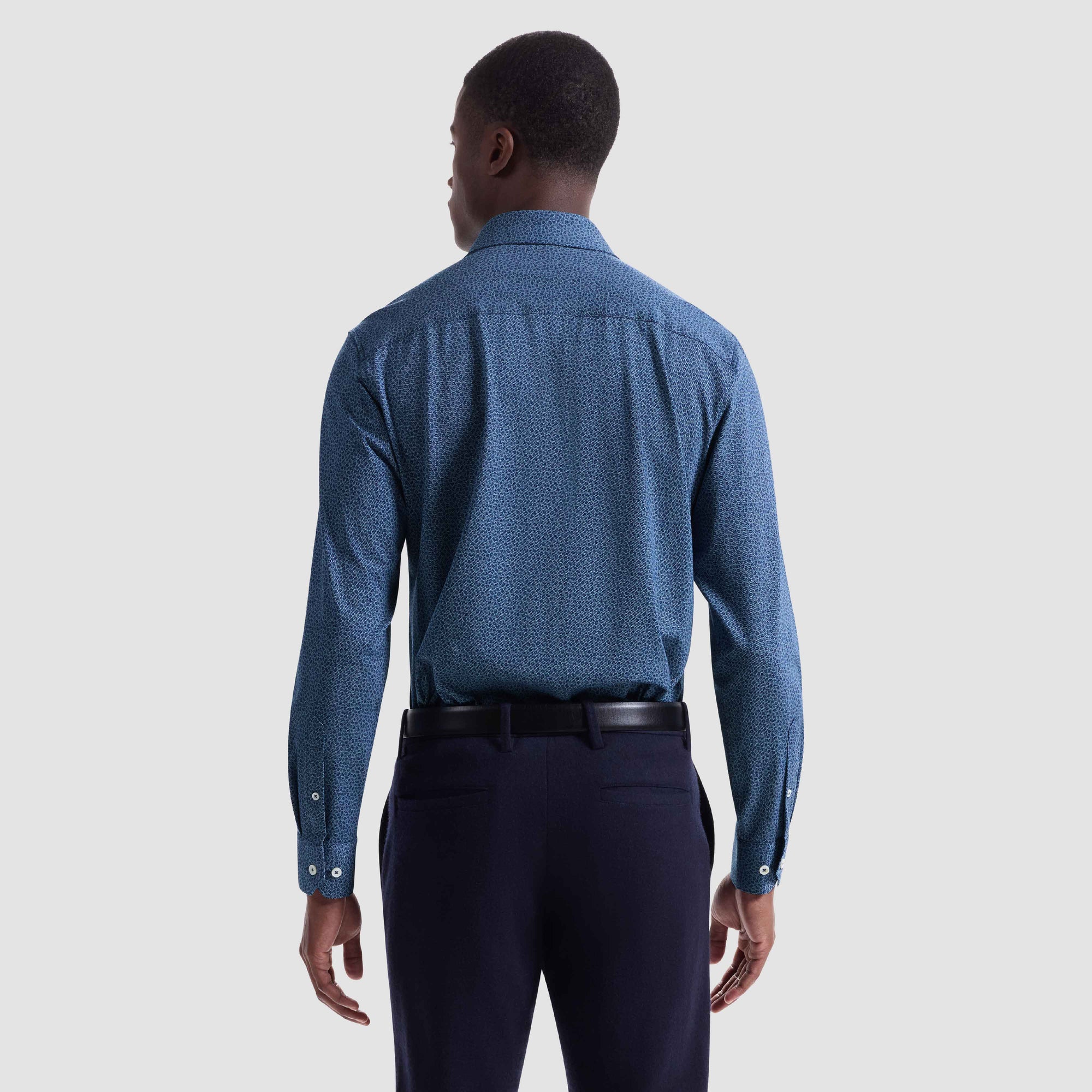 James Leaf Print OoohCotton Shirt