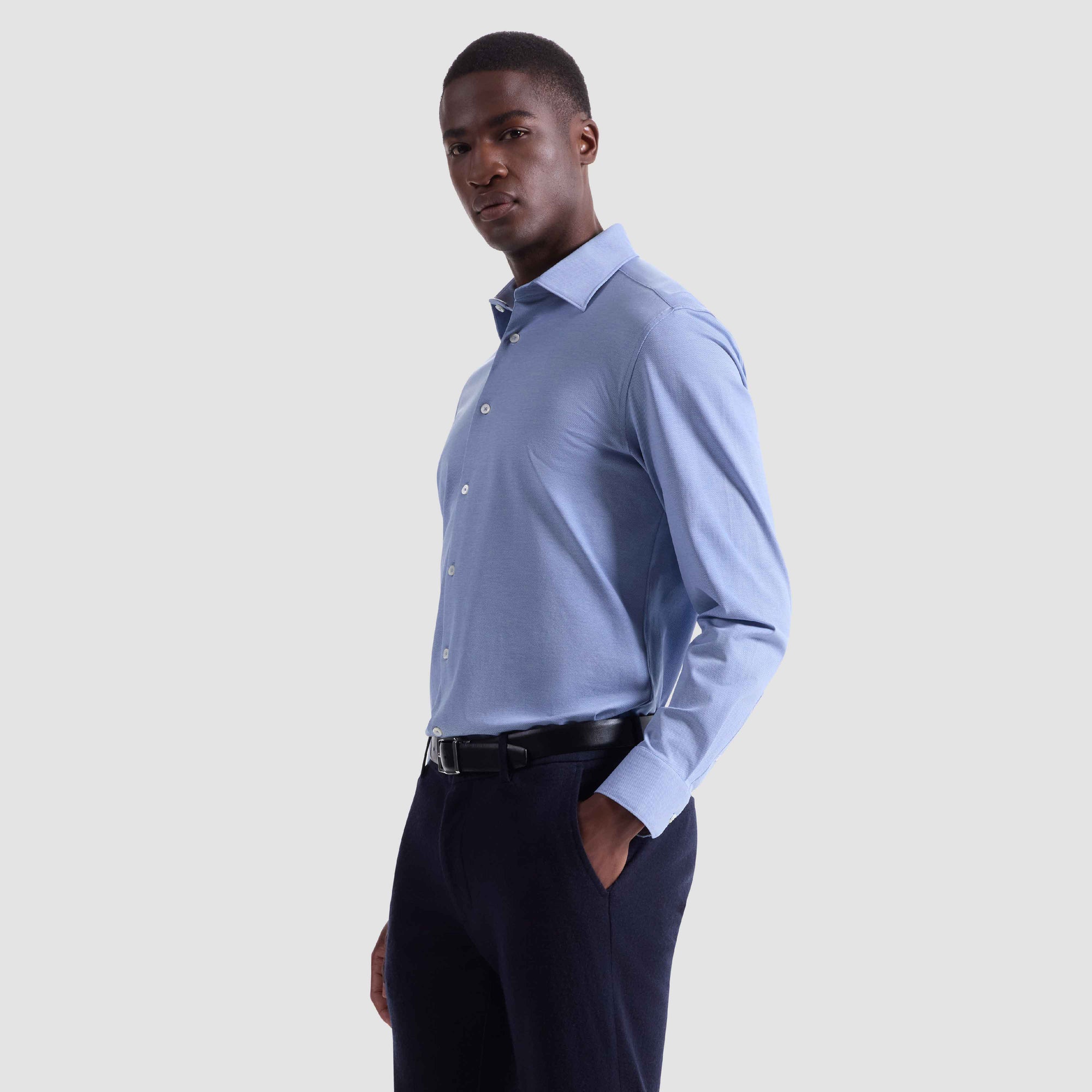 James Solid Twill OoohCotton Shirt