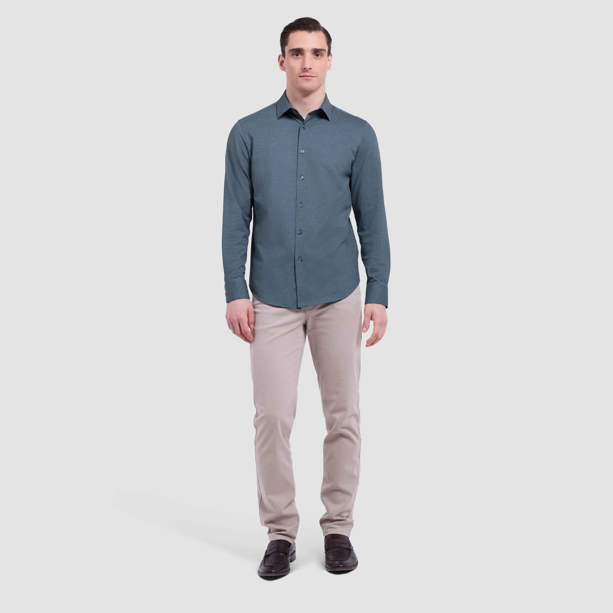 James Solid Twill OoohCotton Shirt