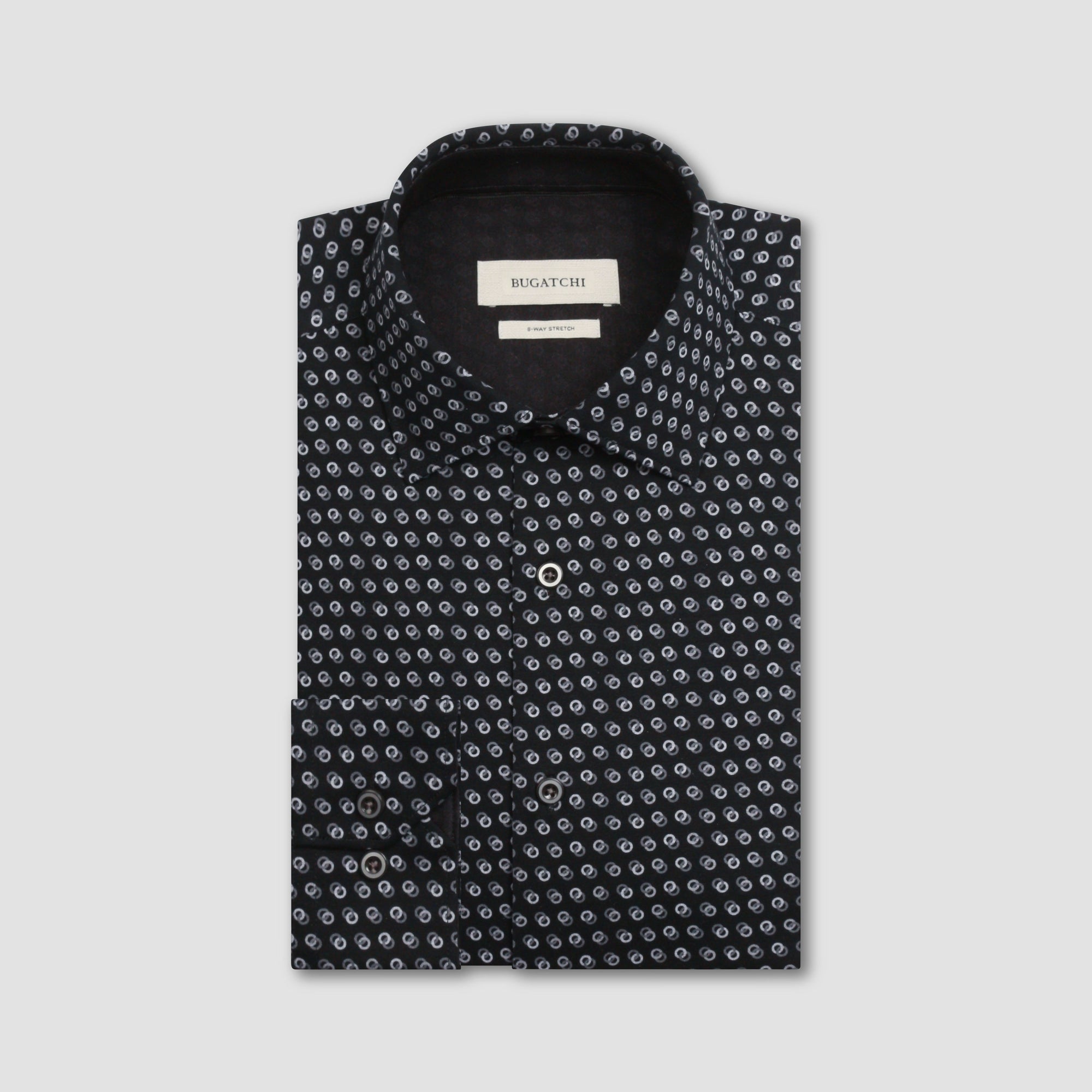 Jimmy Double-Sided Geometric & Solid OoohCotton Shirt