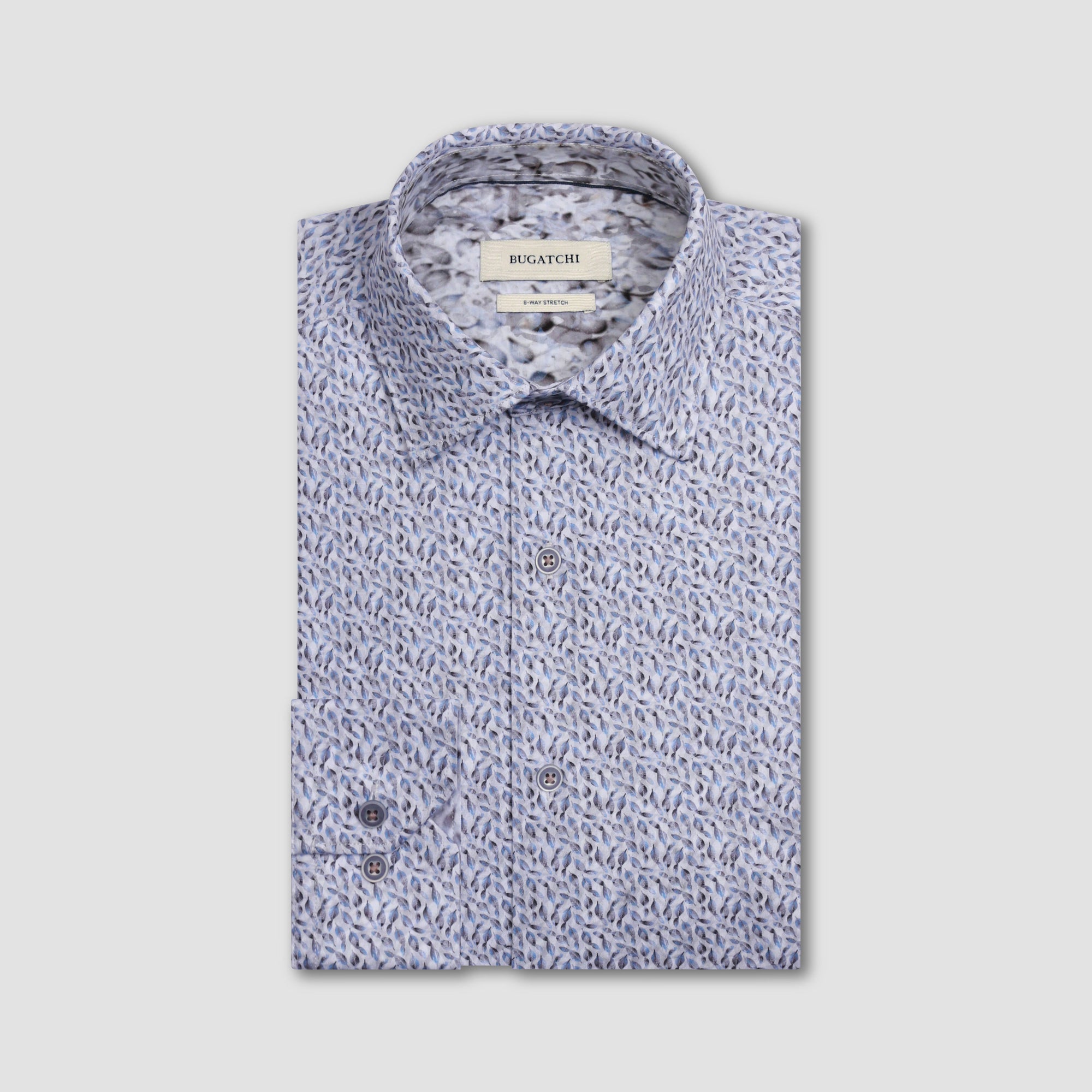 Jimmy Double-Sided Leaf Print OoohCotton Shirt