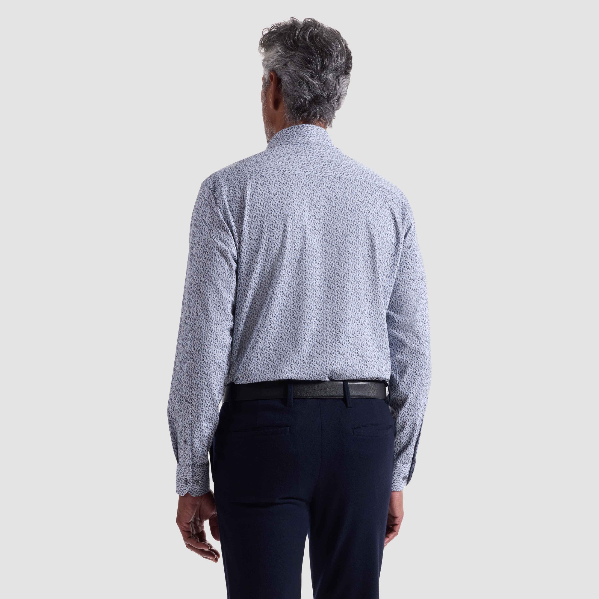 Jimmy Double-Sided Leaf Print OoohCotton Shirt