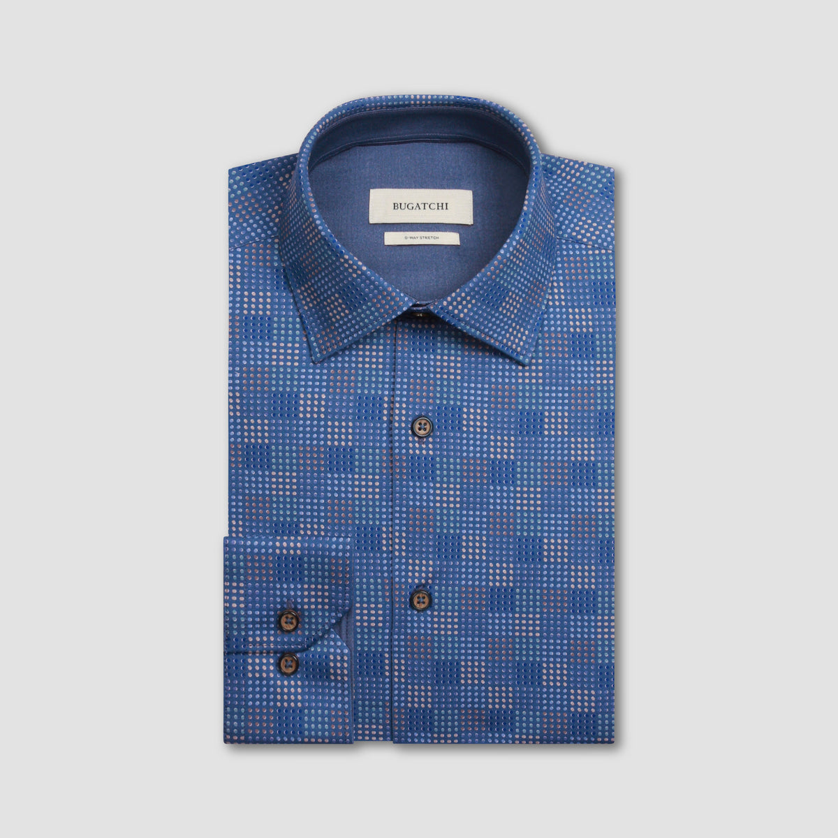 Jimmy Double-Sided Geometric & Solid OoohCotton Shirt