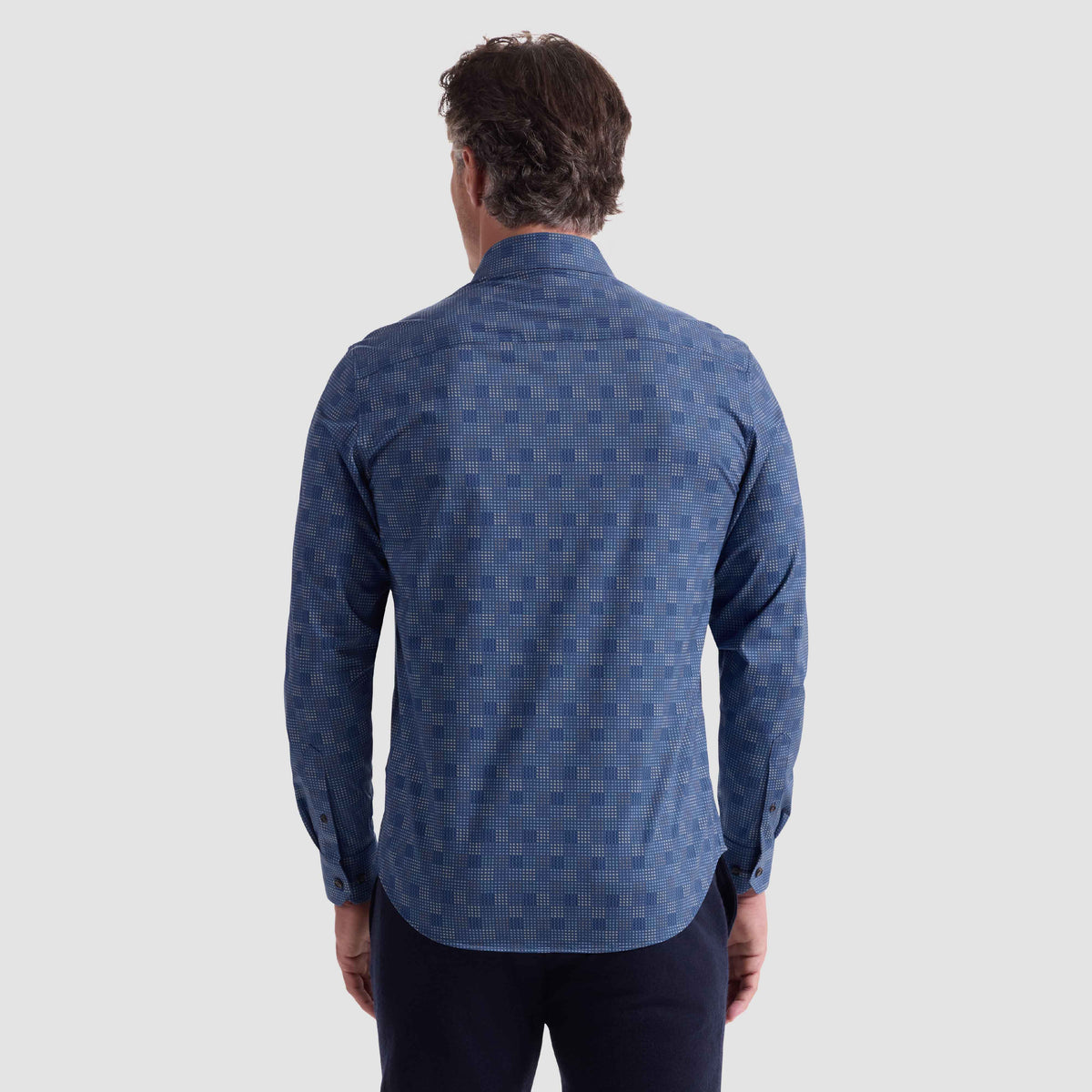 Jimmy Double-Sided Geometric & Solid OoohCotton Shirt