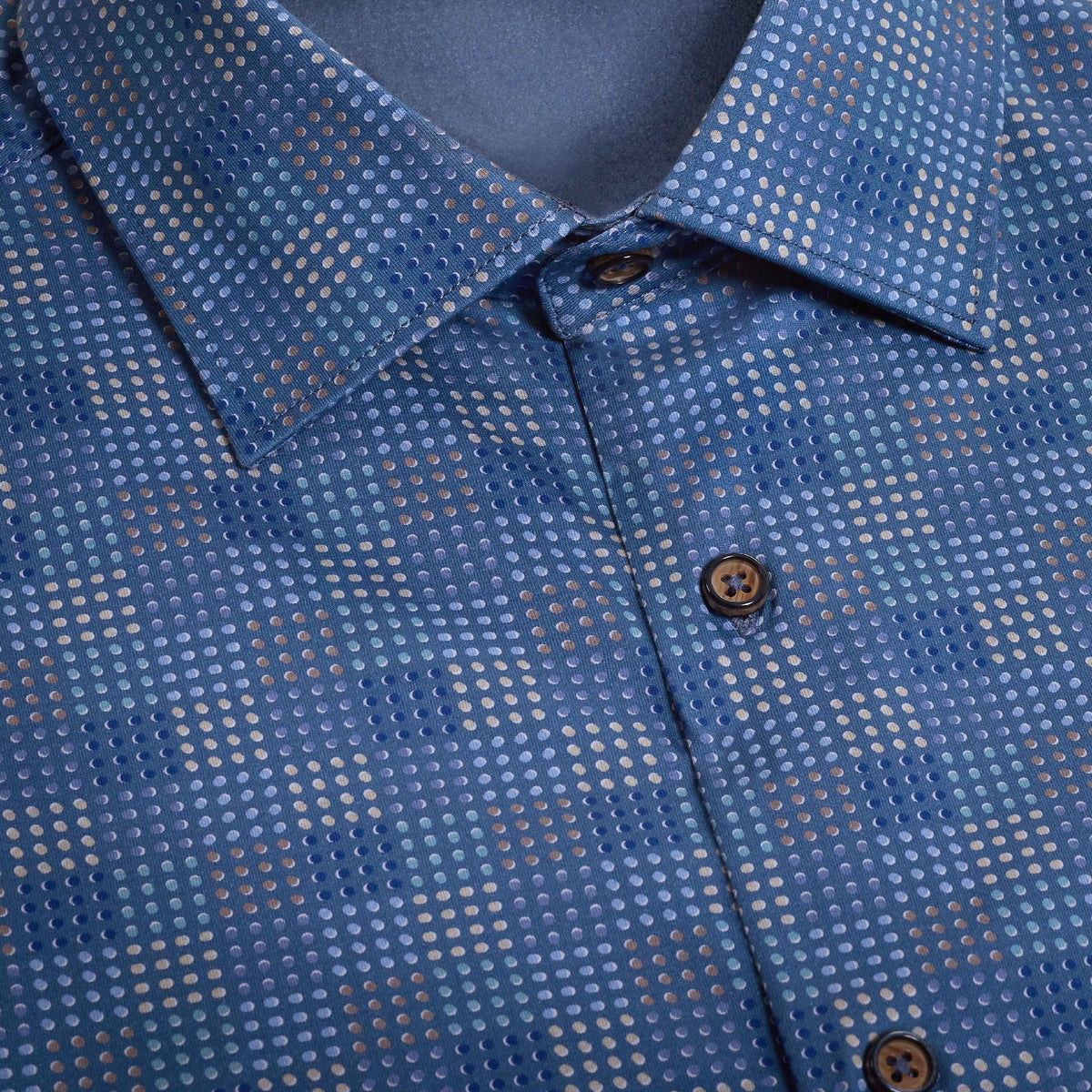 Jimmy Double-Sided Geometric & Solid OoohCotton Shirt