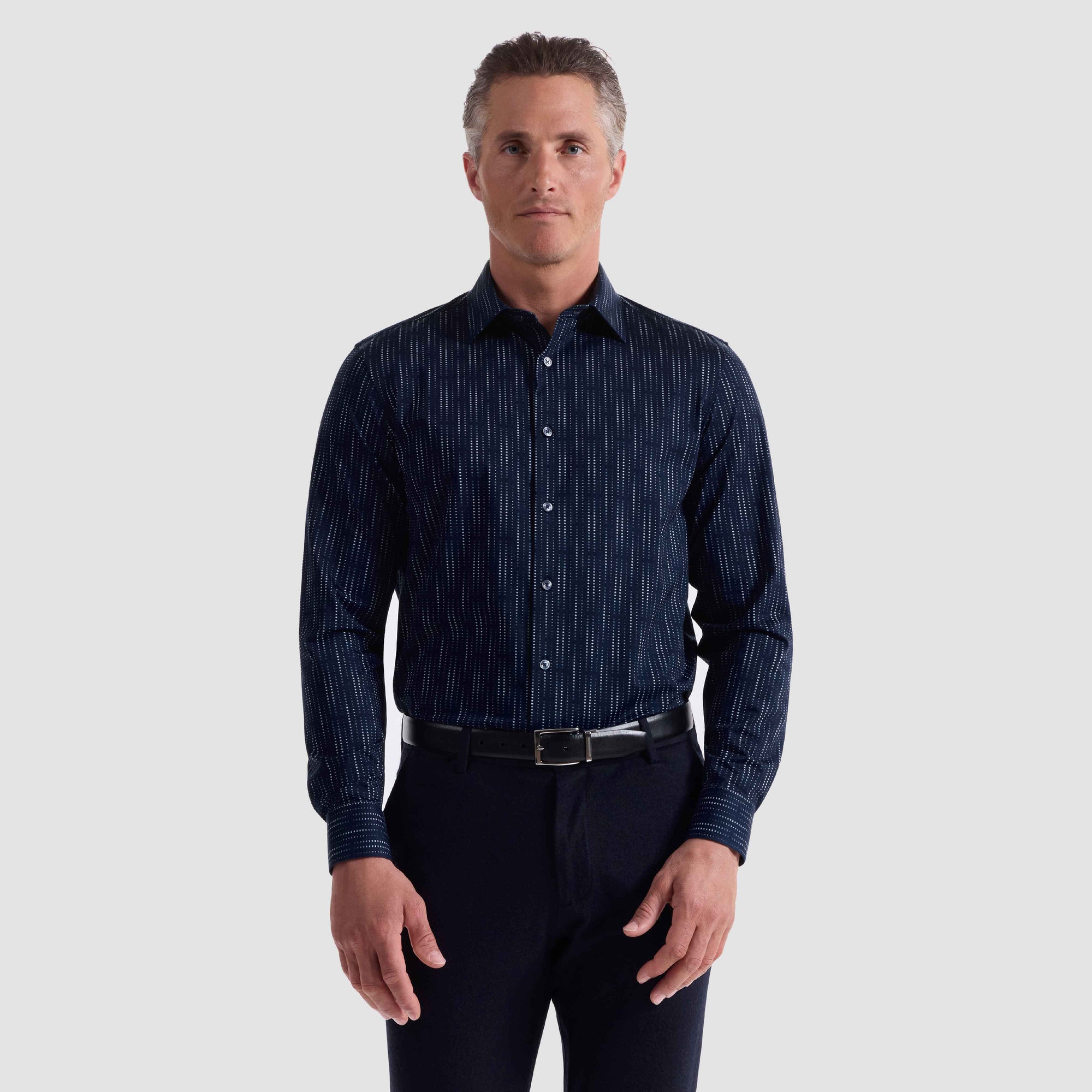 Jimmy Double-Sided Dots & Abstract OoohCotton Shirt