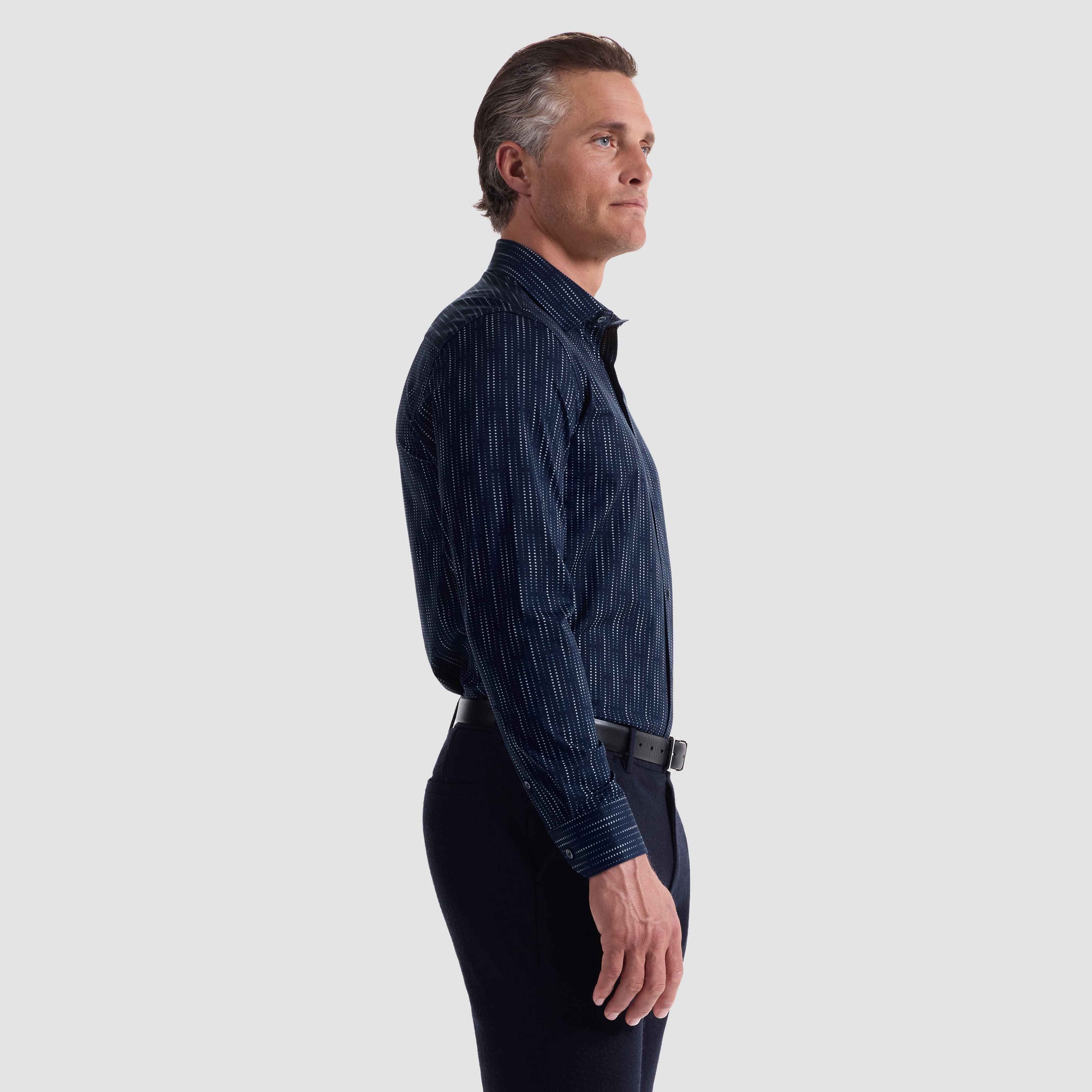 Jimmy Double-Sided Dots & Abstract OoohCotton Shirt