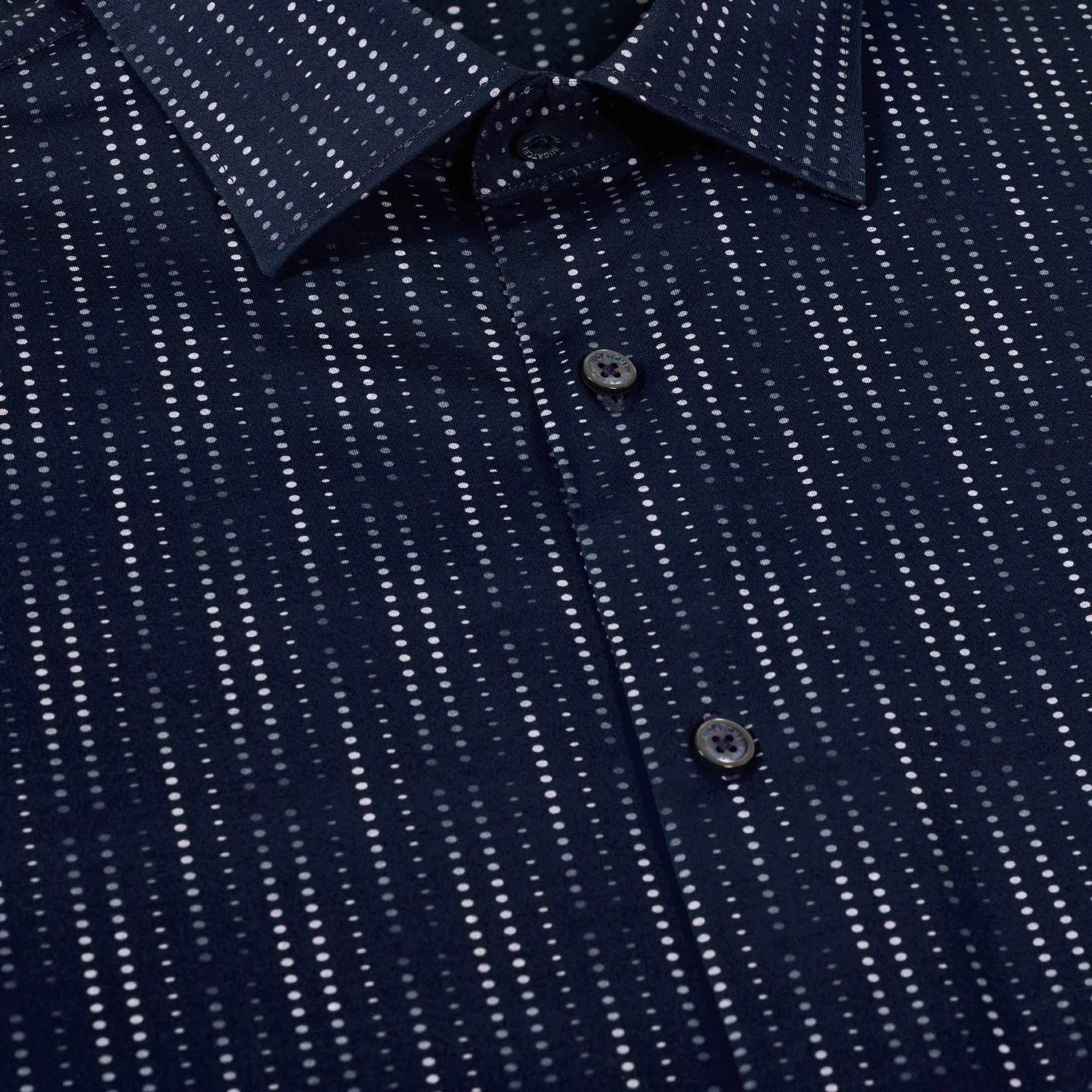 Jimmy Double-Sided Dots & Abstract OoohCotton Shirt