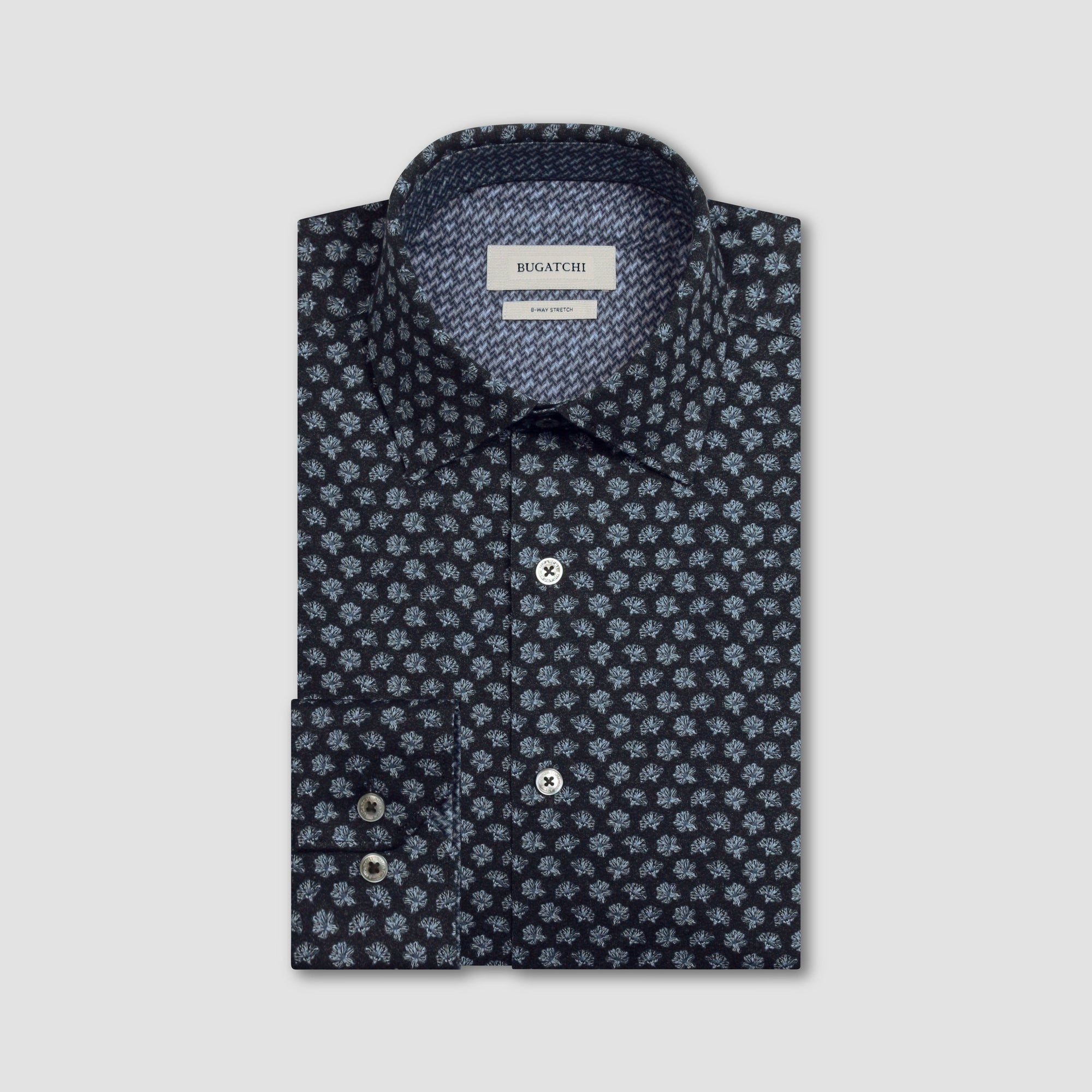 Jimmy Double-Sided Floral & Chevron OoohCotton Shirt