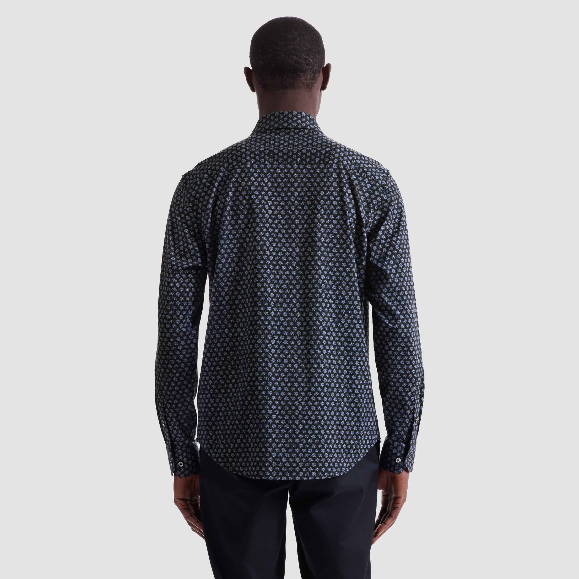 Jimmy Double-Sided Floral & Chevron OoohCotton Shirt