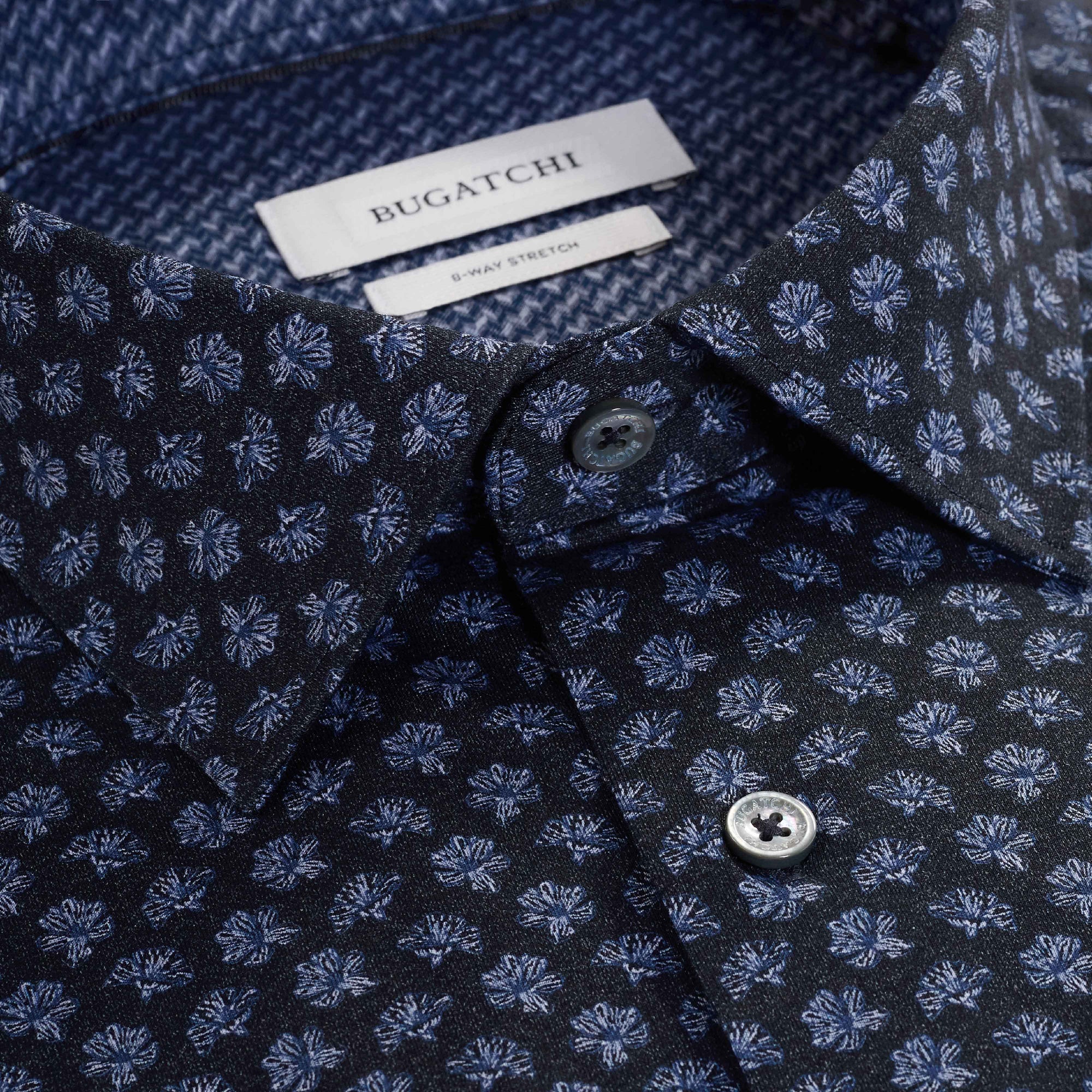 Jimmy Double-Sided Floral & Chevron OoohCotton Shirt