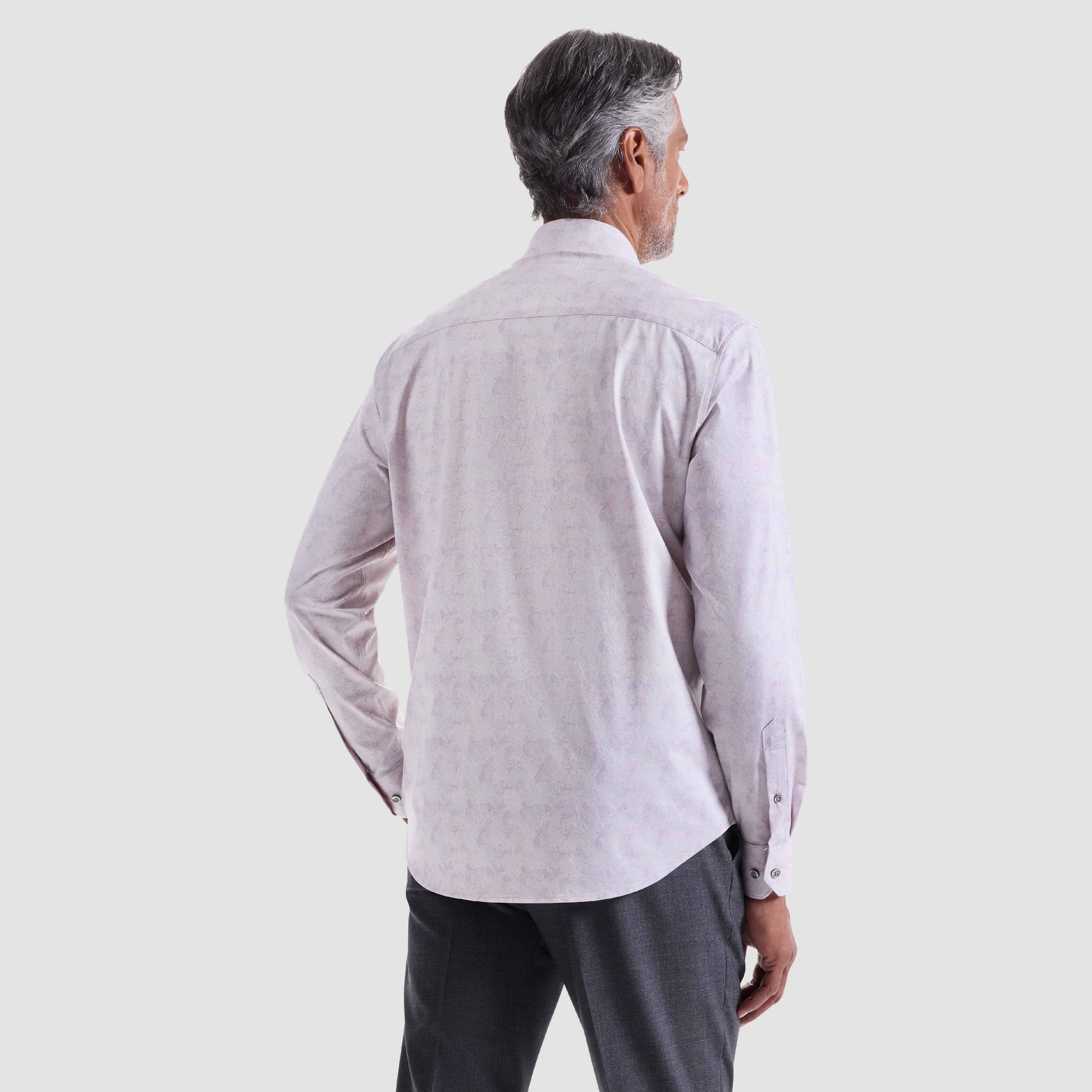 Jimmy Double-Sided Floral & Solid OoohCotton Shirt