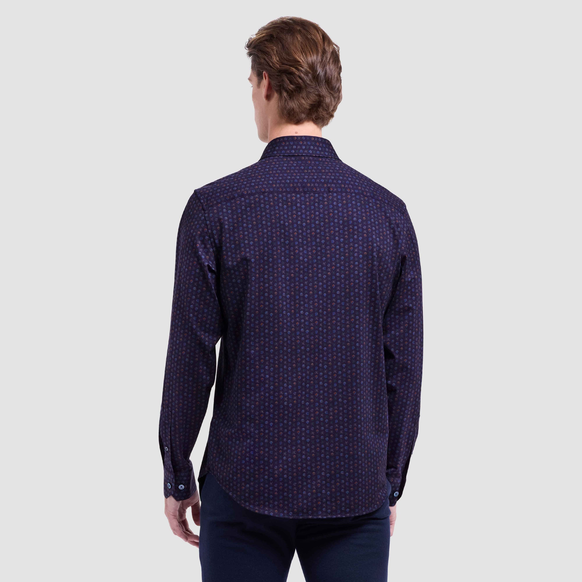 Jimmy Double-Sided Floral & Solid OoohCotton Shirt