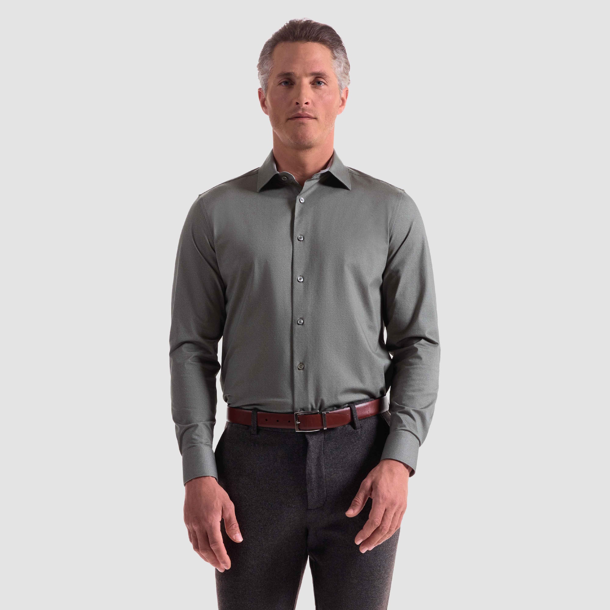 Jimmy Double-Sided Melange OoohCotton Shirt