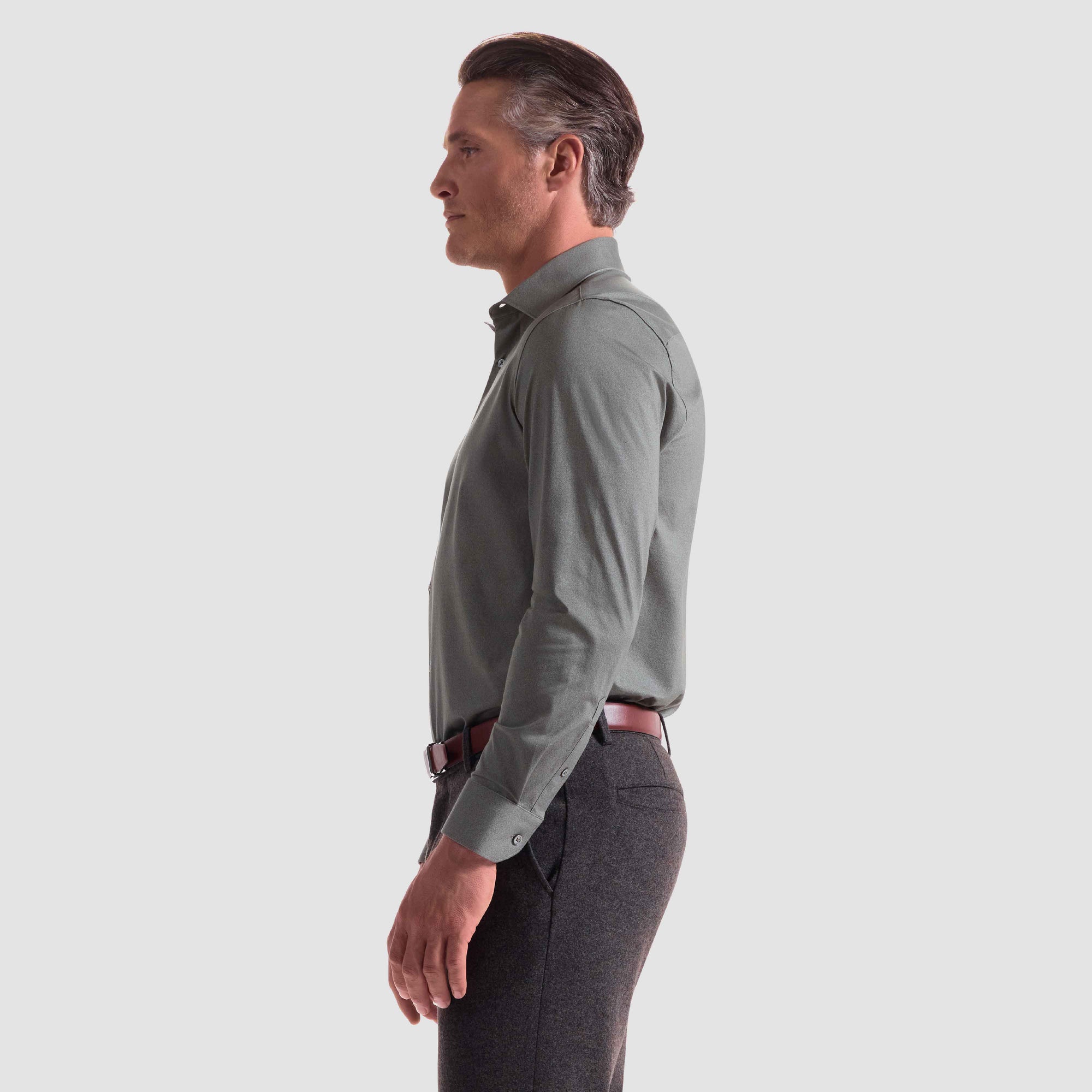 Jimmy Double-Sided Melange OoohCotton Shirt