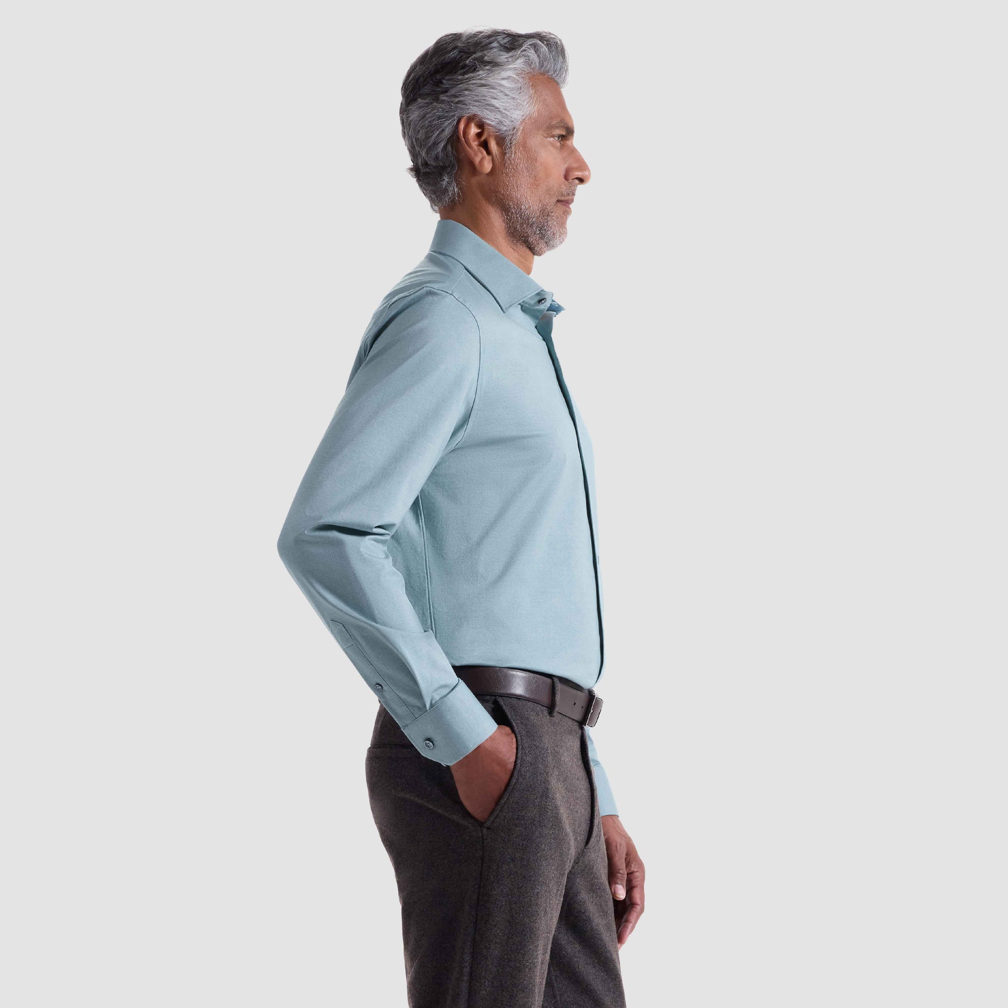 Jimmy Double-Sided Melange OoohCotton Shirt