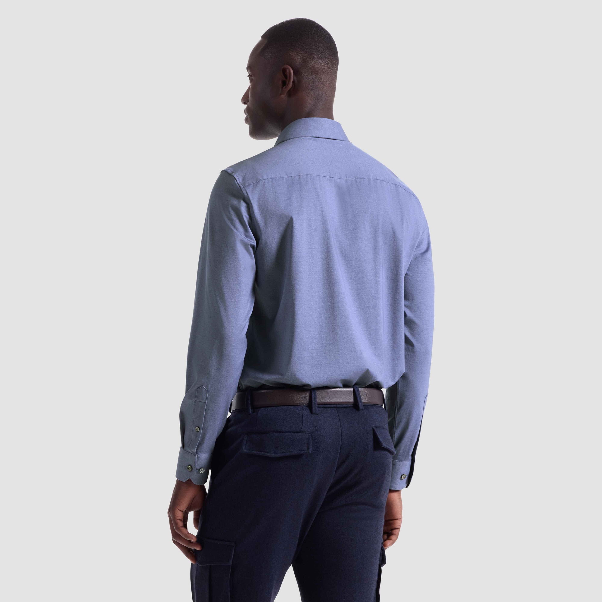 Jimmy Double-Sided Melange OoohCotton Shirt