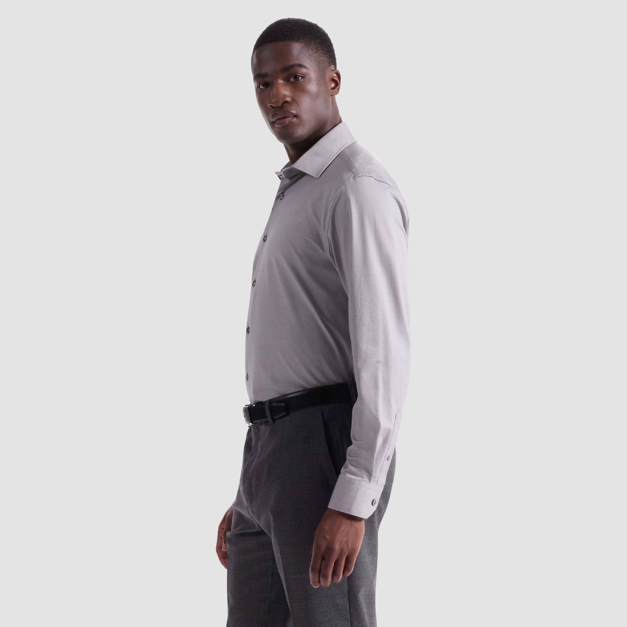 Jimmy Double-Sided Melange OoohCotton Shirt