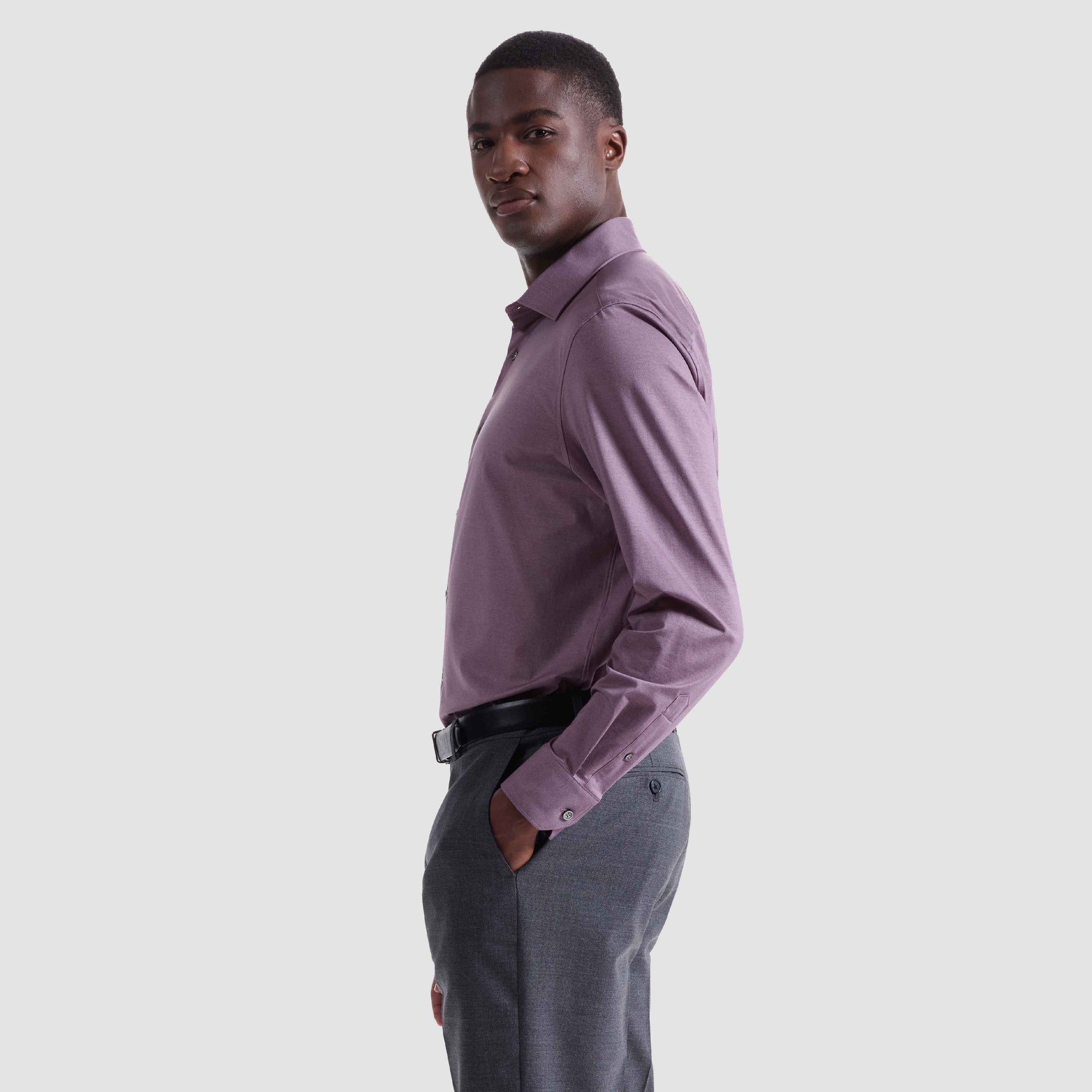 Jimmy Double-Sided Melange OoohCotton Shirt