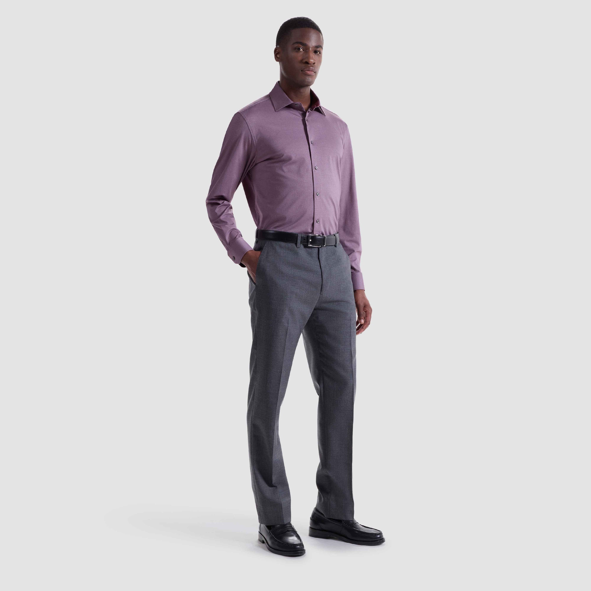 Jimmy Double-Sided Melange OoohCotton Shirt