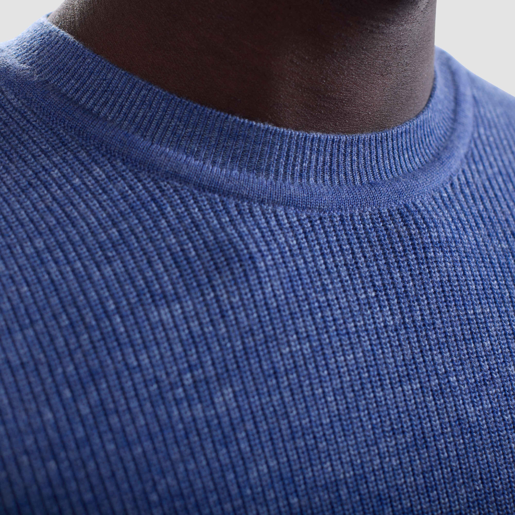 Ombre Stripe Crewneck Sweater